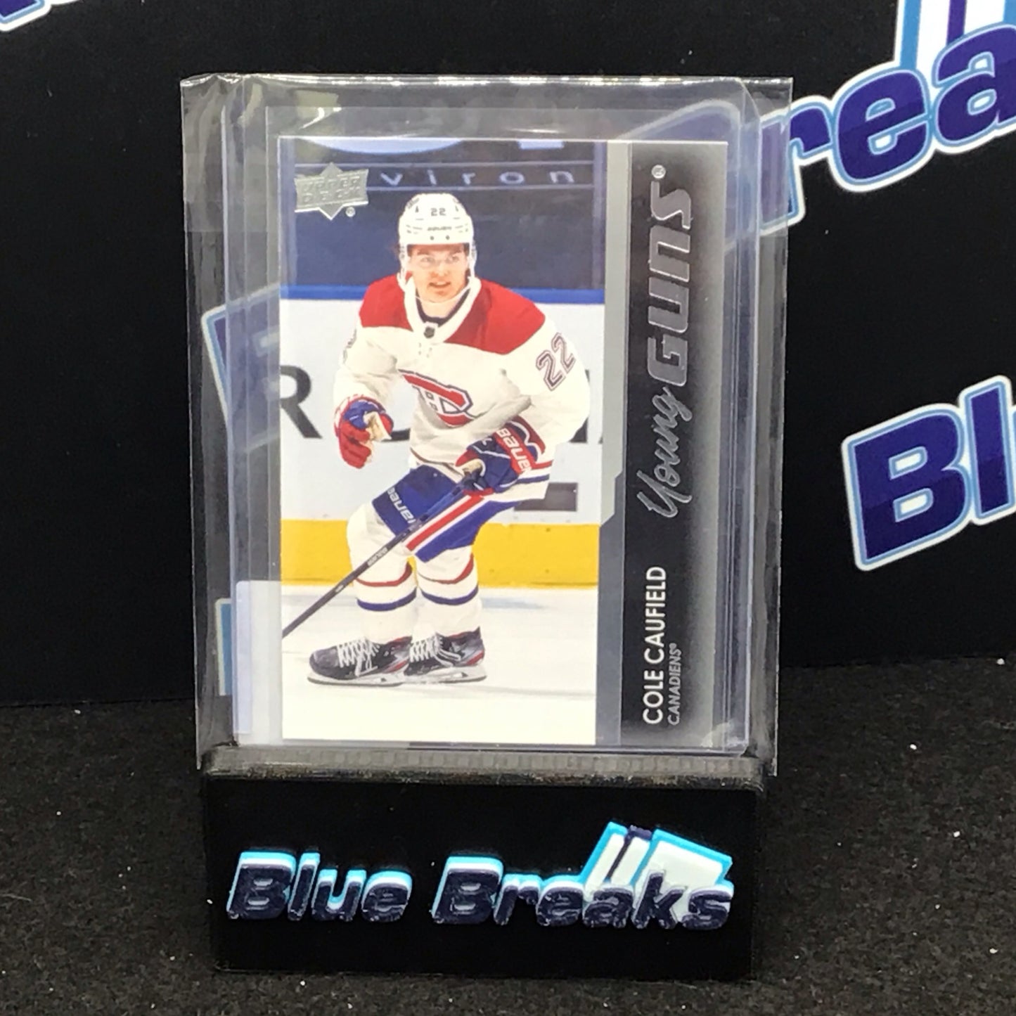2021-22 Upper Deck Series 1 Young Guns Gole Caufield #201 Canadiens