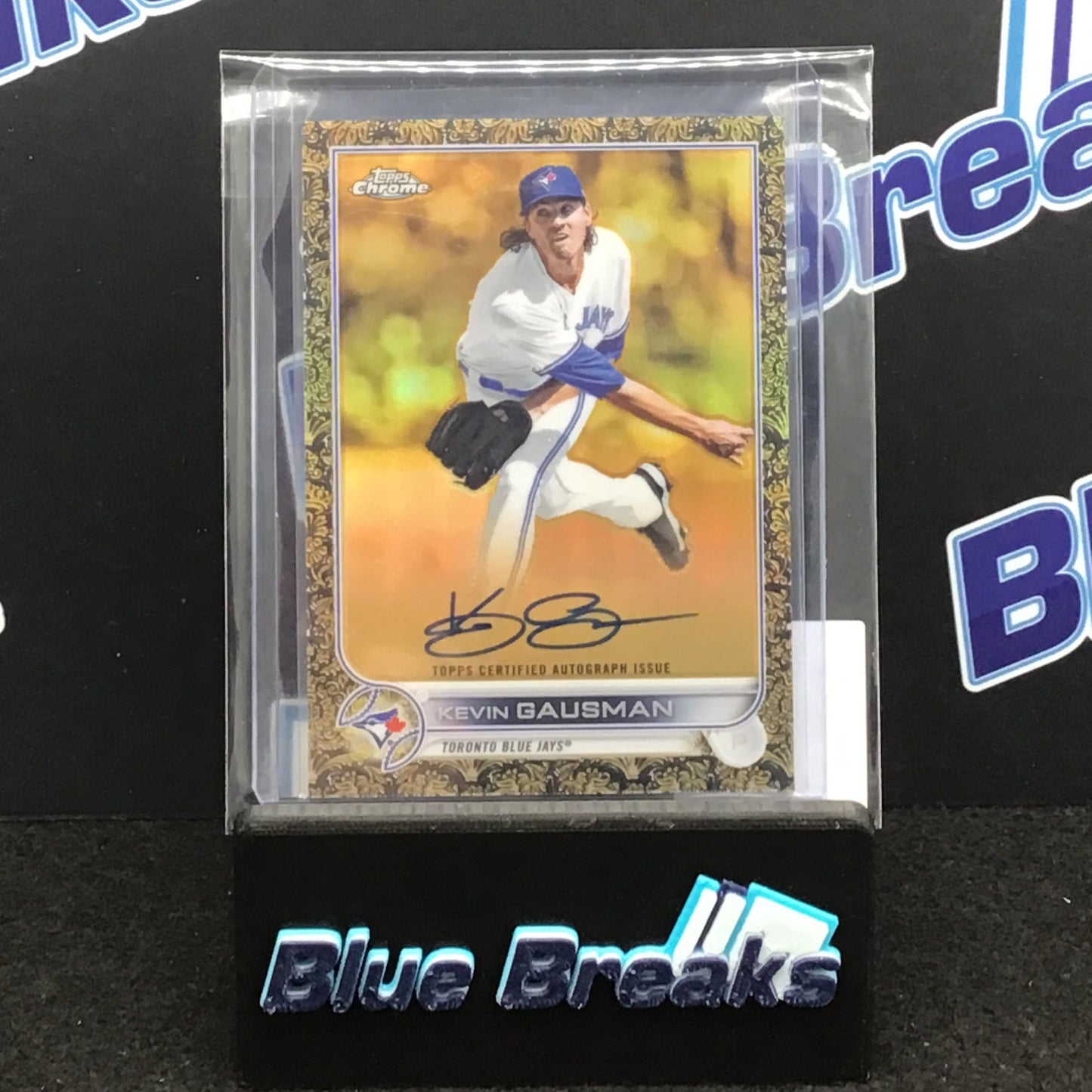 2022 Topps Gilded Kevin Gausman auto 03/99 #GEA-KG Blue Jays