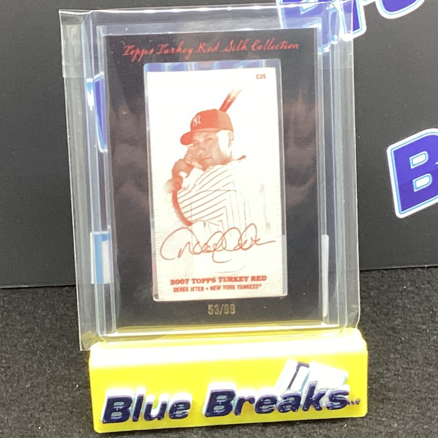 2007 Topps turkey Red Silk - Derek Jeter 53/99