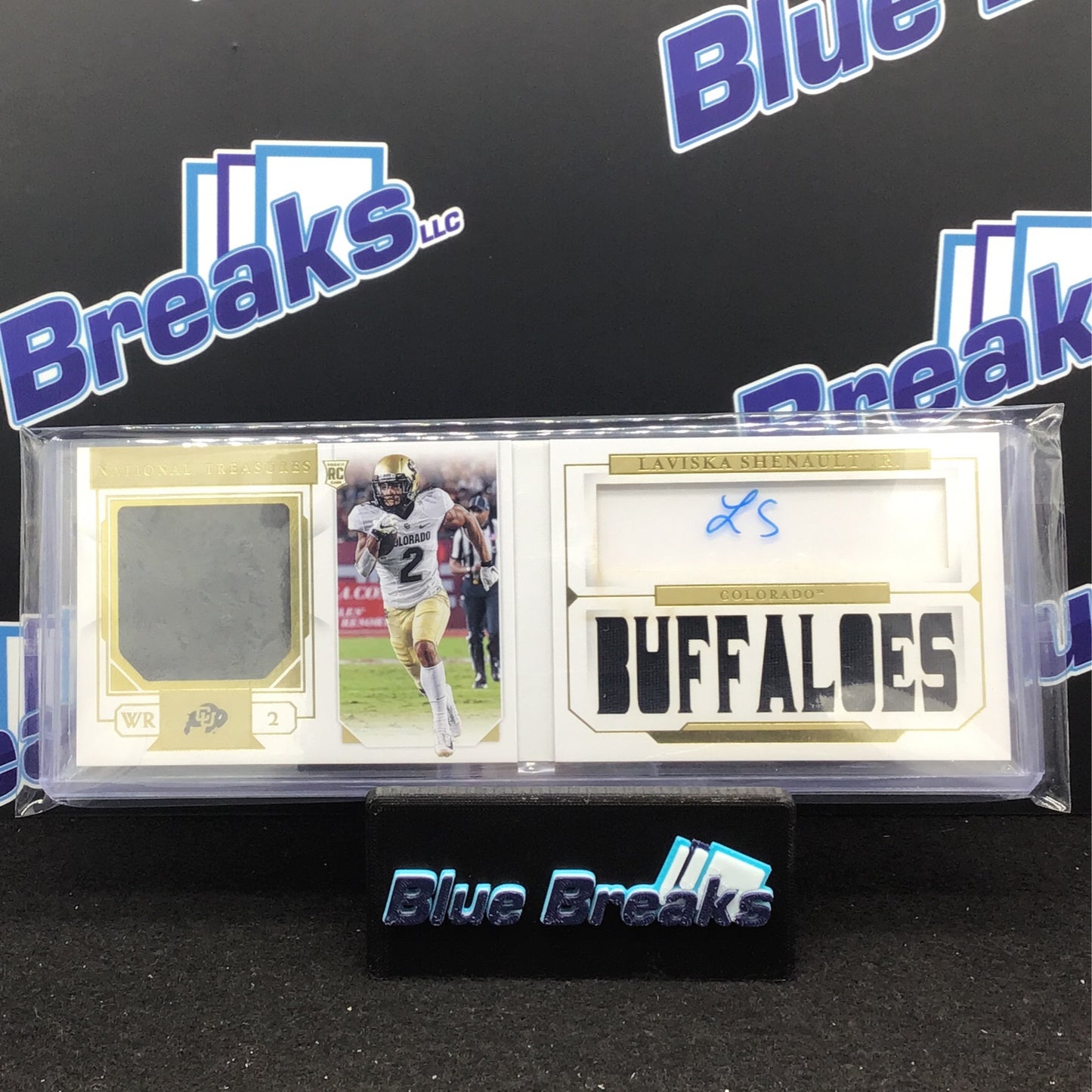 2020 National Treasures - Laviska Shenault Jr - Booklet /88 - Jacksonville Jaguars - Colorado Buffaloes