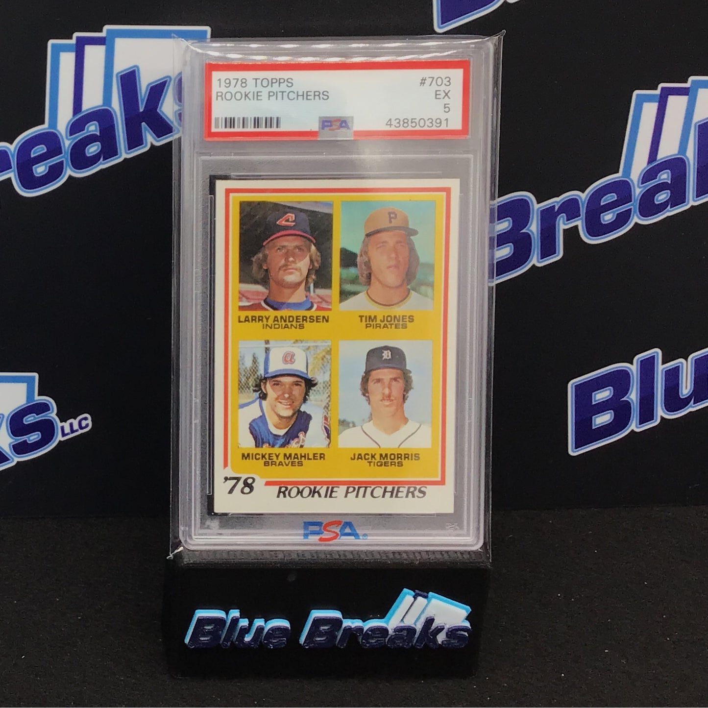1978 Topps - Rookie Pitchers - #703 - PSA 5