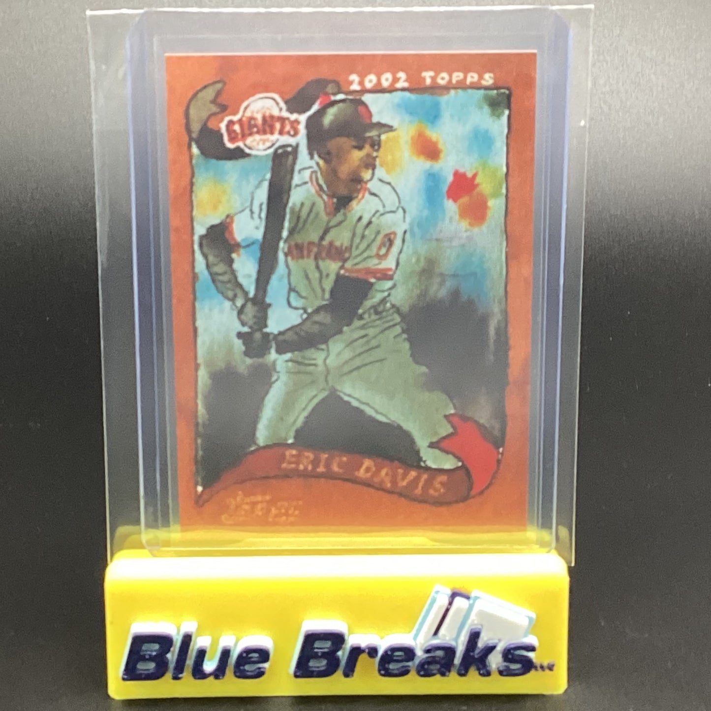 2022 Topps Eric Davis Andy Friedman 4 Giants