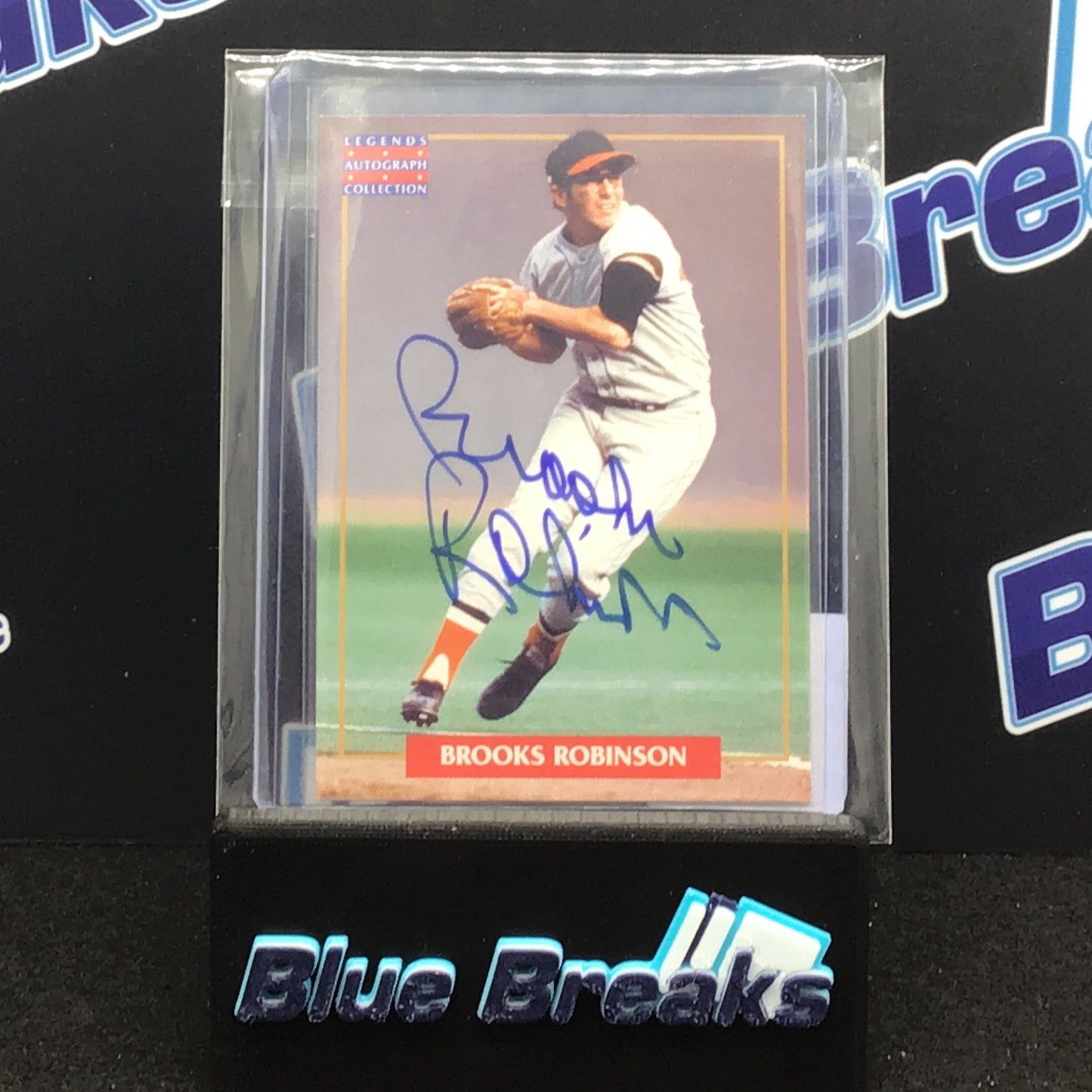 1996 Major League Baseball Players Alumni Legends Brooks Robinson auto Orioles