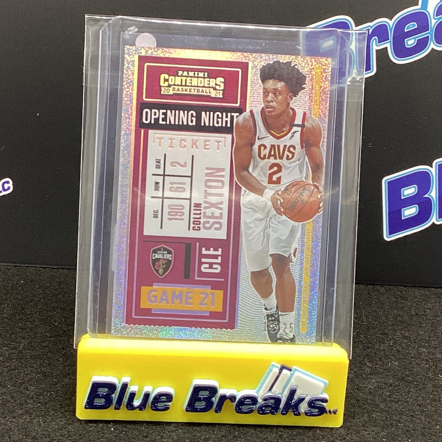 2020 Panini Contenders - Collin Sexton 12/25 - Opening Night