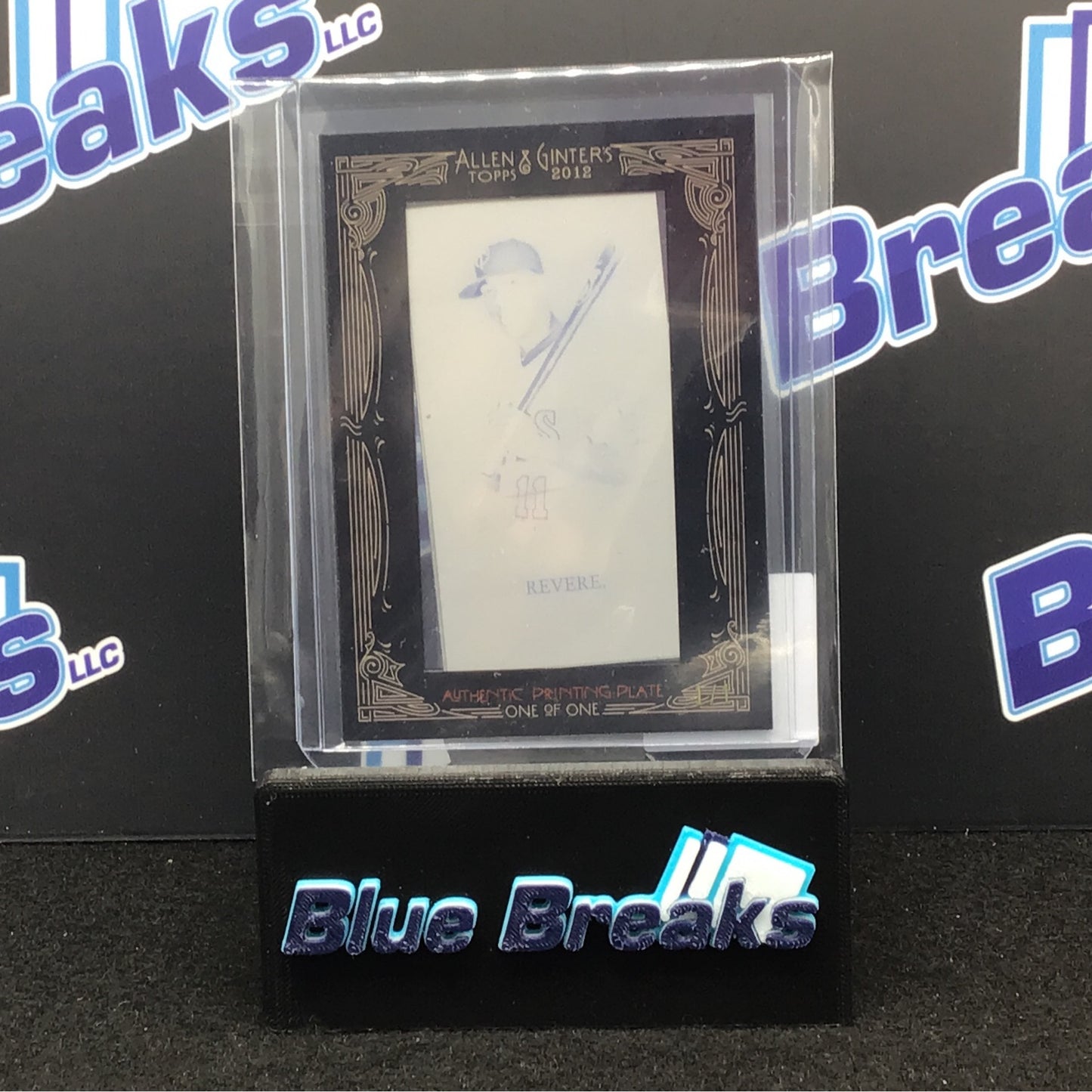2012 Allen & Ginter Black Printing Plate Ben Revere 1/1 #125 Twins