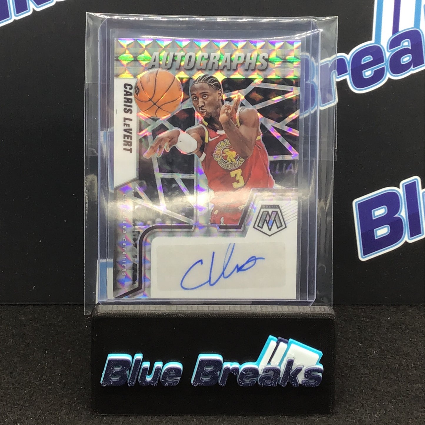 2021-22 - Panini Mosaic - Caris Lavert - AM-CLV - Autograph - Cleveland Cavaliers