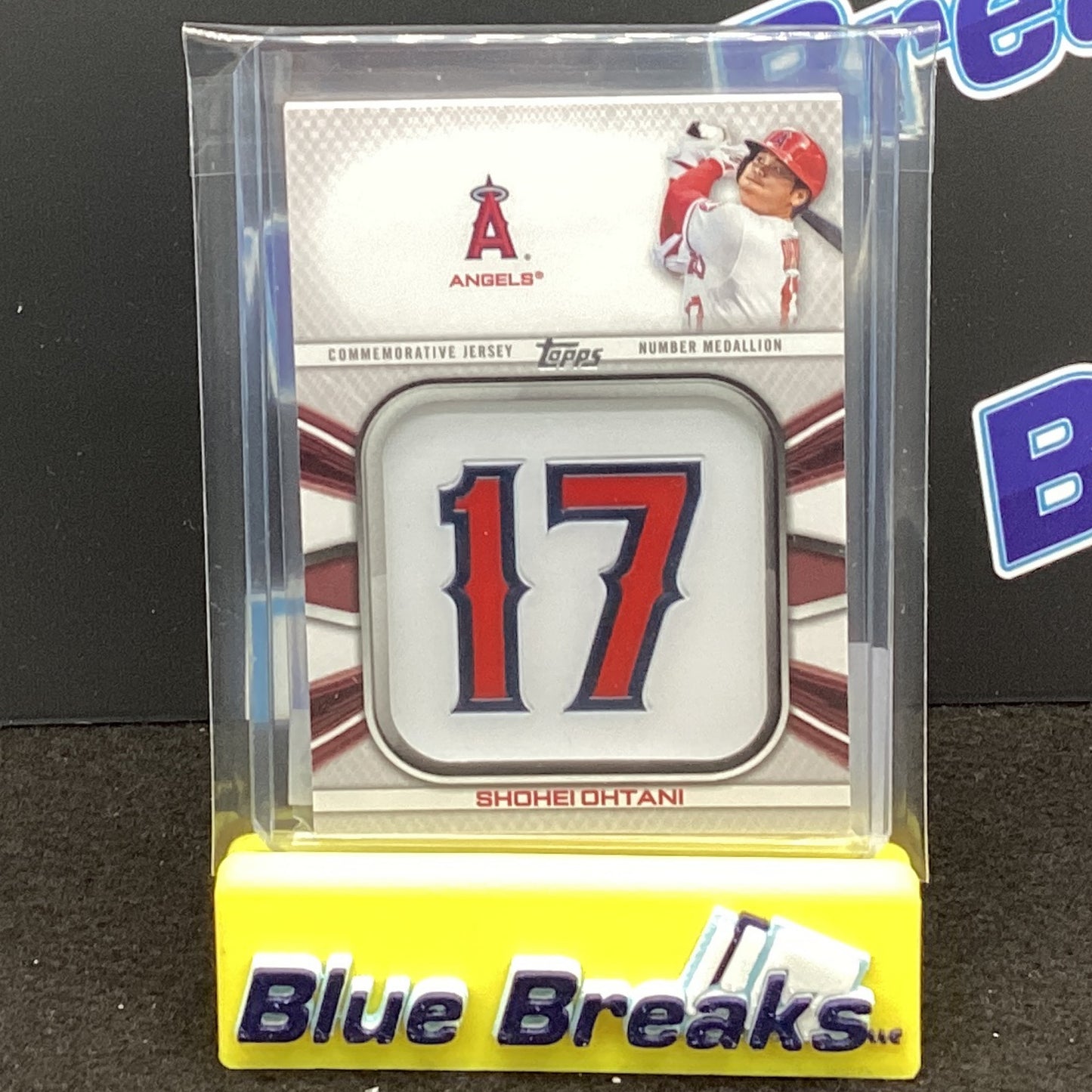 2022 Topps Series 1 Jersey Medallion Shohei Ohtani JNM-SO