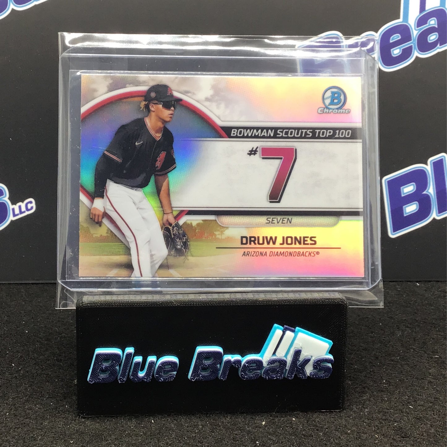 2023 Bowman - Druw Jones - Bowman Scouts Top 100 - Arizona Diamondbacks