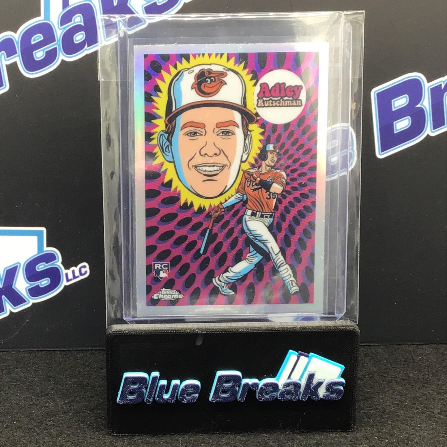 2023 Topps Chrome - Adley Rutschman - Ultra Violet - Case Hit - UV-14 - Baltimore Orioles