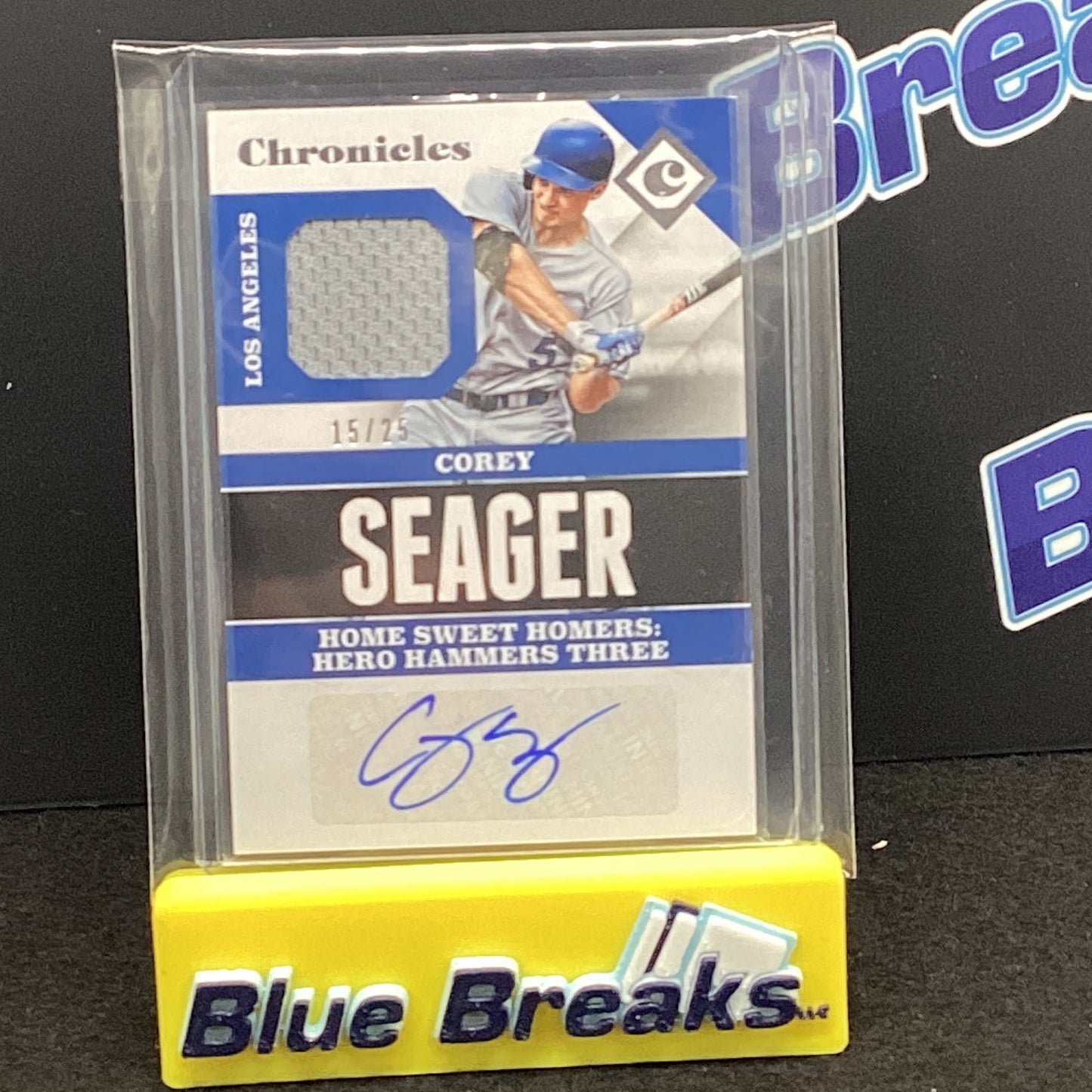 2017 Panini Chronicles - Corey Seager - 15/25 - Los Angeles Dodgers