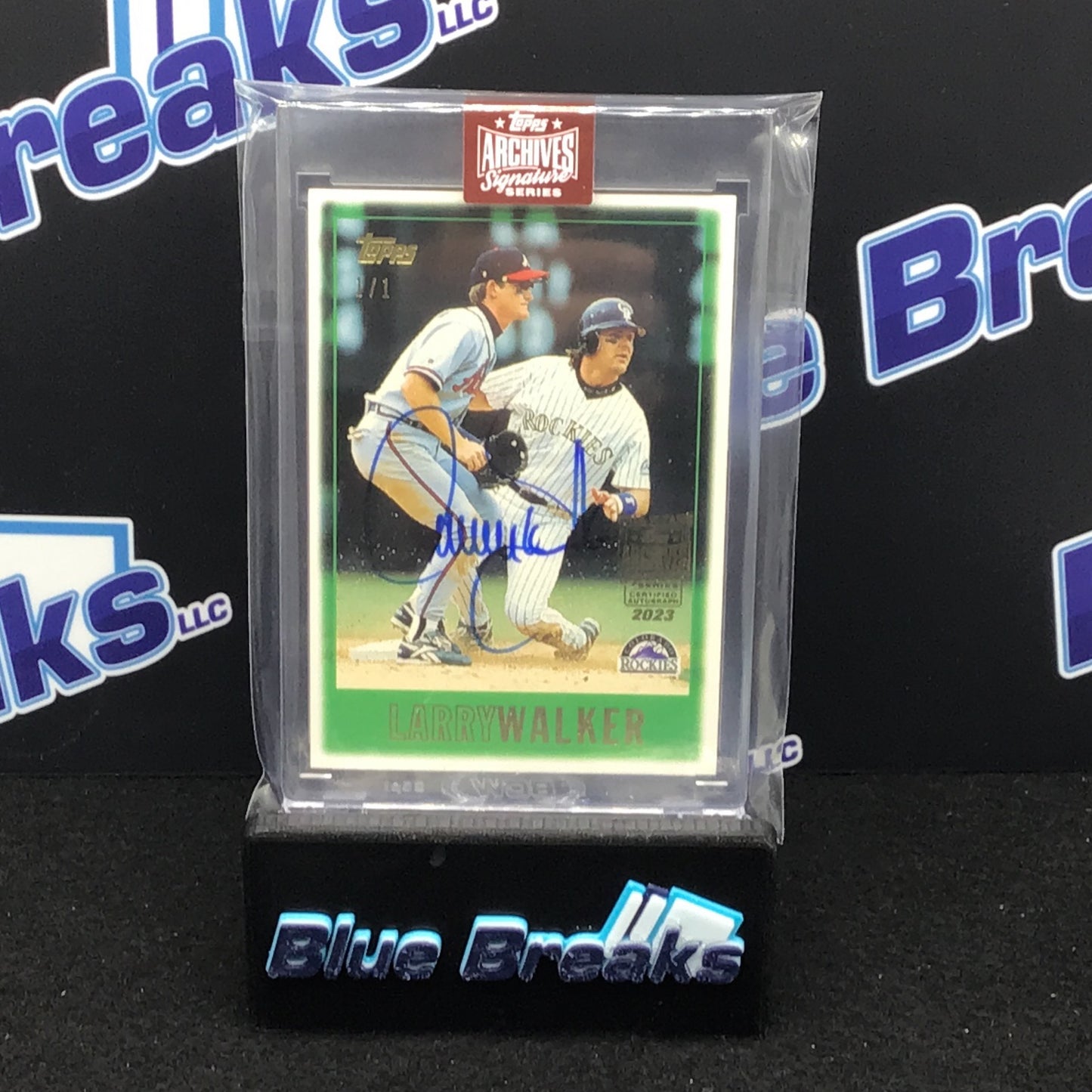 2023 Topps Archives - Larry Walker - 1/1 - Colorado Rockies