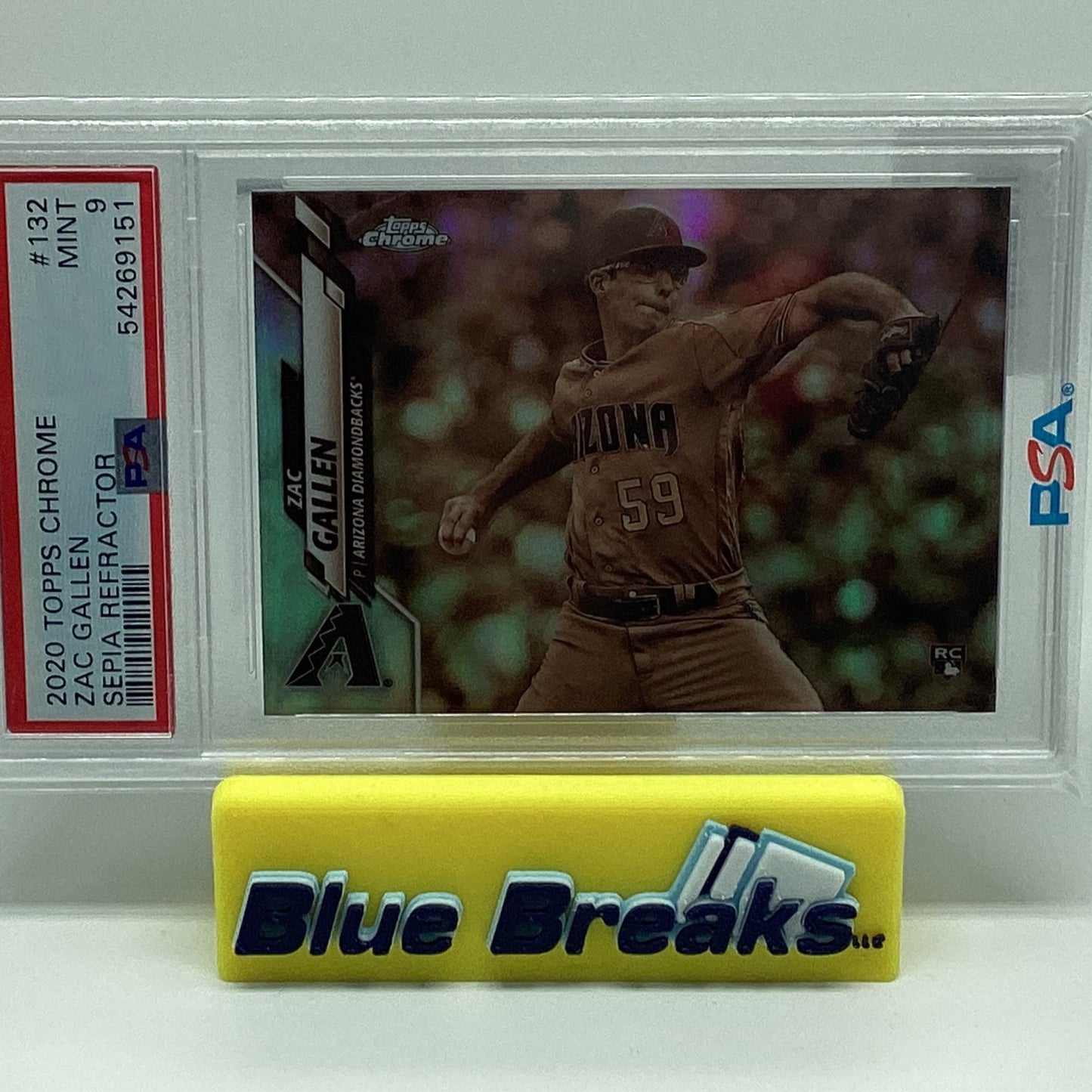 2020 Chrome - Zac Gallen Mt 9