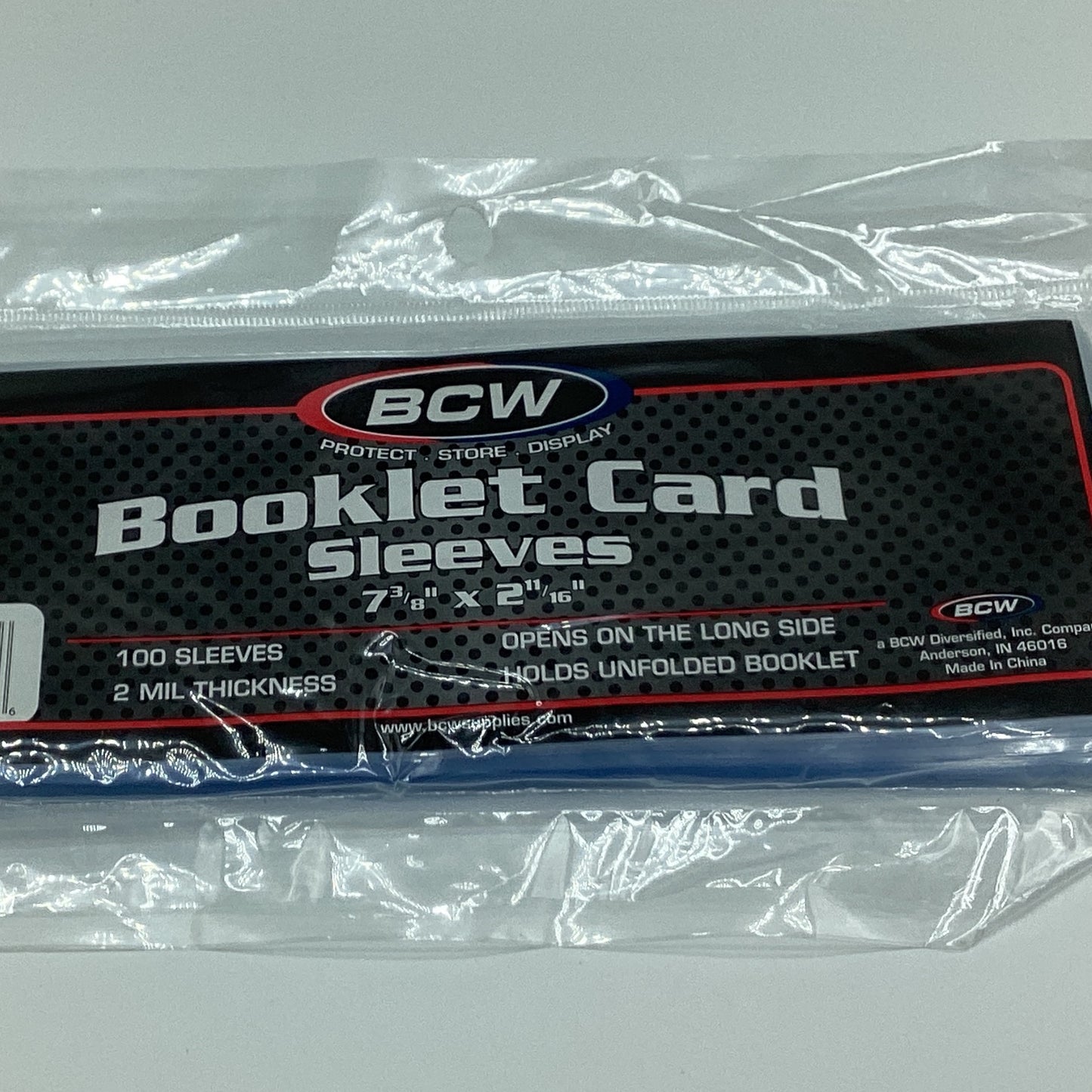 BCW Booklet Card Sleeves