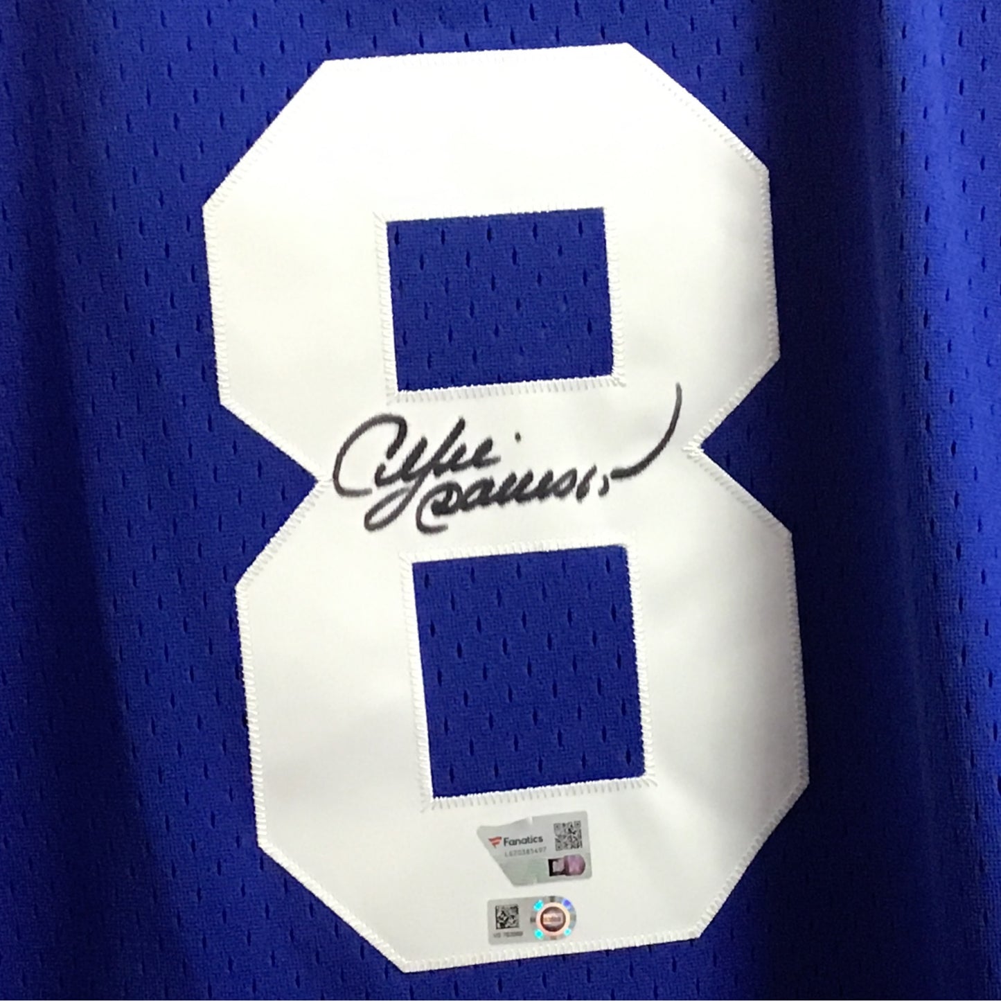Andre Dawson Cooperstown autographed jersey