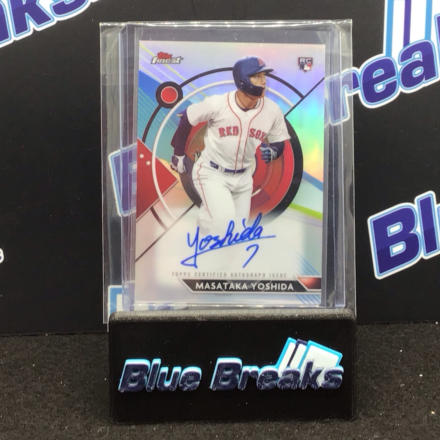 2023 Topps Finest Masataka Yoshida auto RC #FA-MY Red Sox