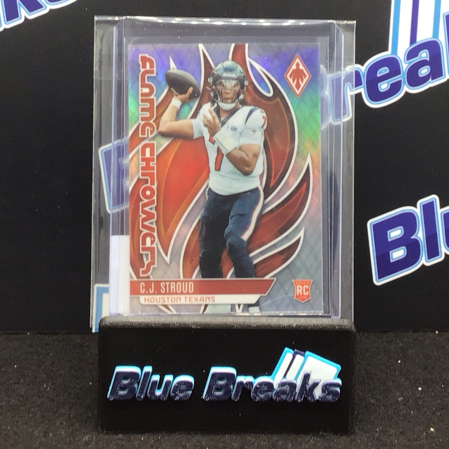 2023 Panini Phoenix Flame Throwers CJ Stroud RC #FLA-21 Texans