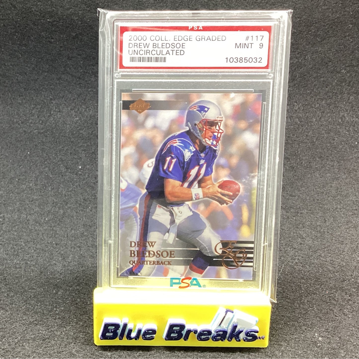 2000 Coll. Edge Graded #117 Uncirculated - Drew Bledsow PSA 9