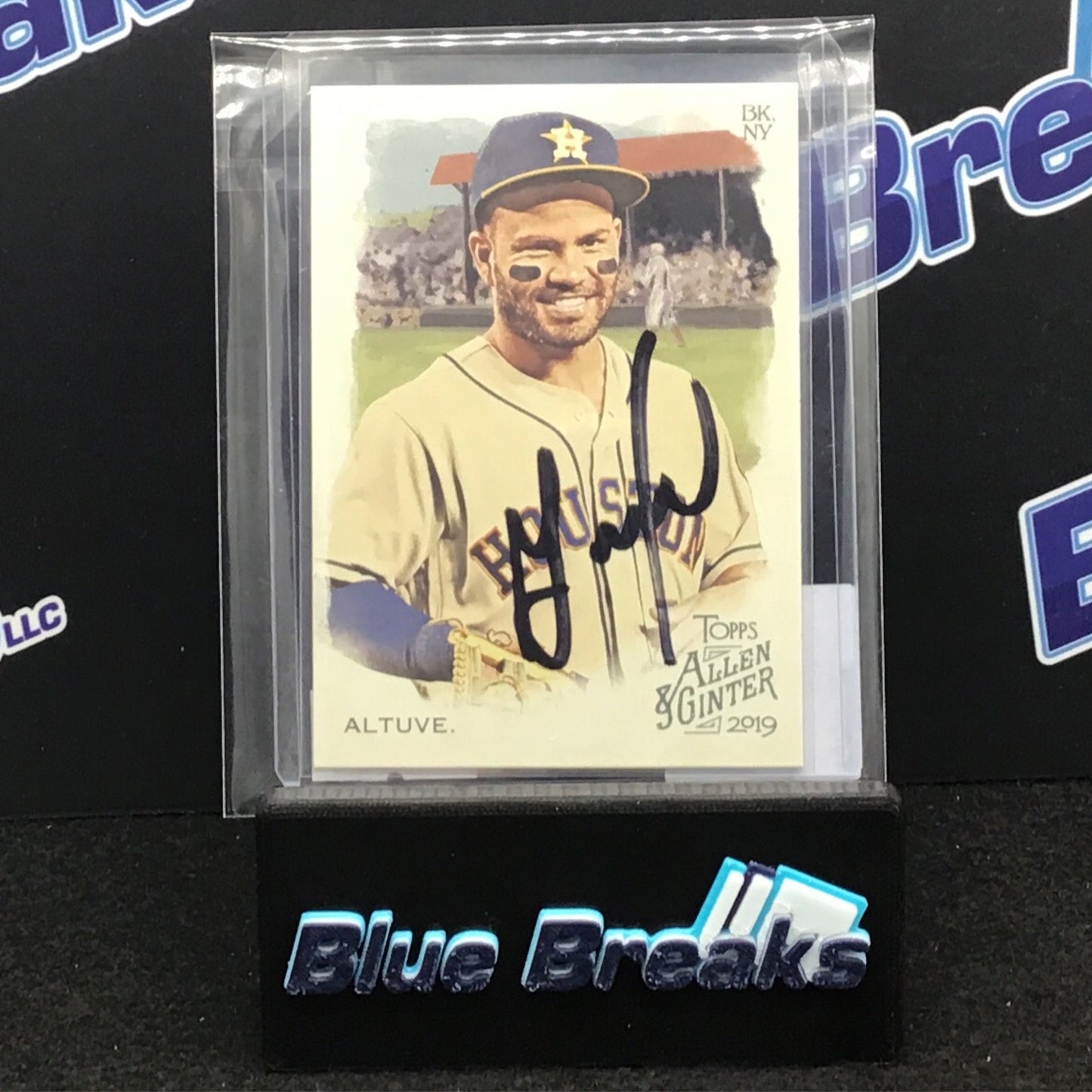 2019 Allen & Ginter Jose Altuve auto #28 Astros