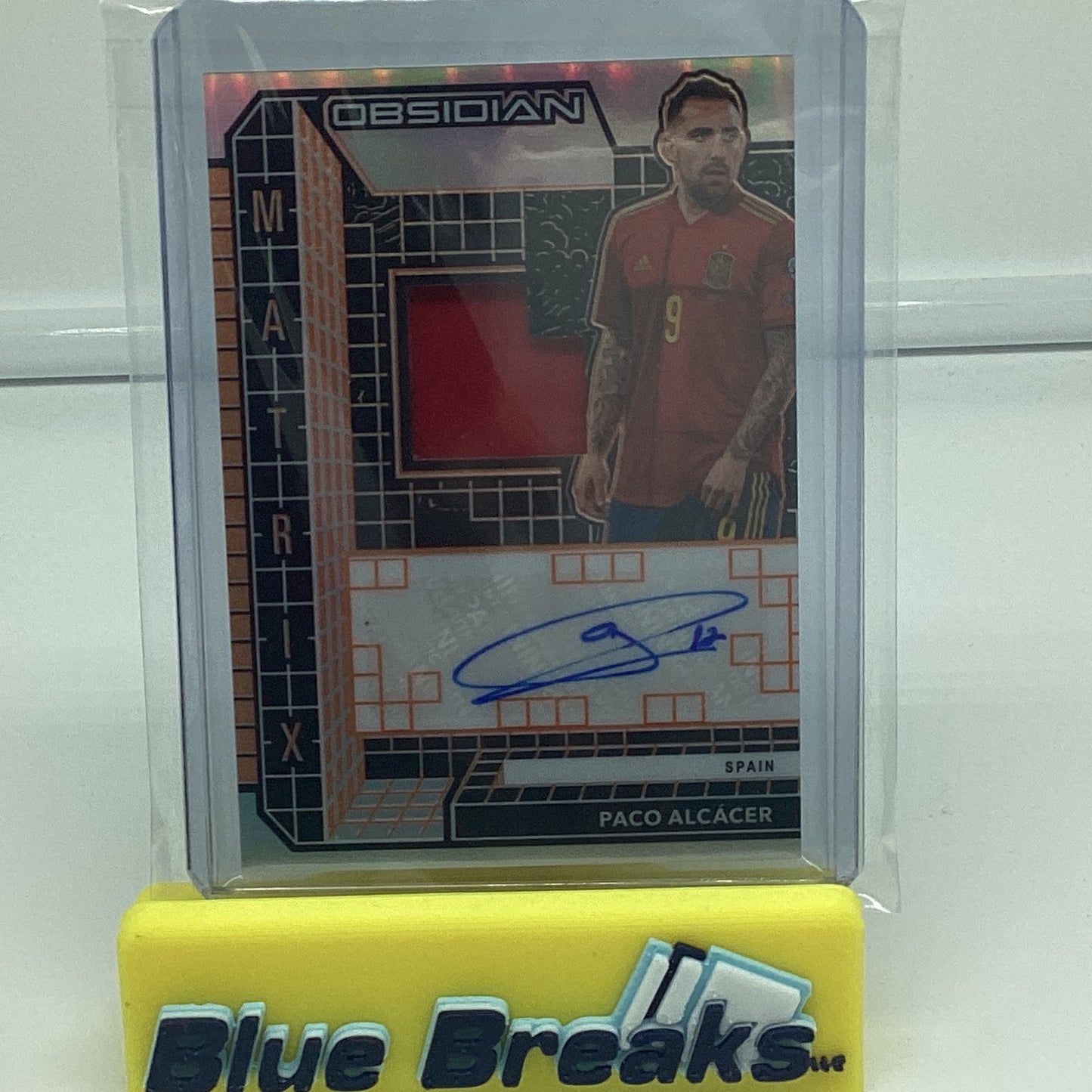 2020 Panini Obsidian Matrix Paco Alcacer /50