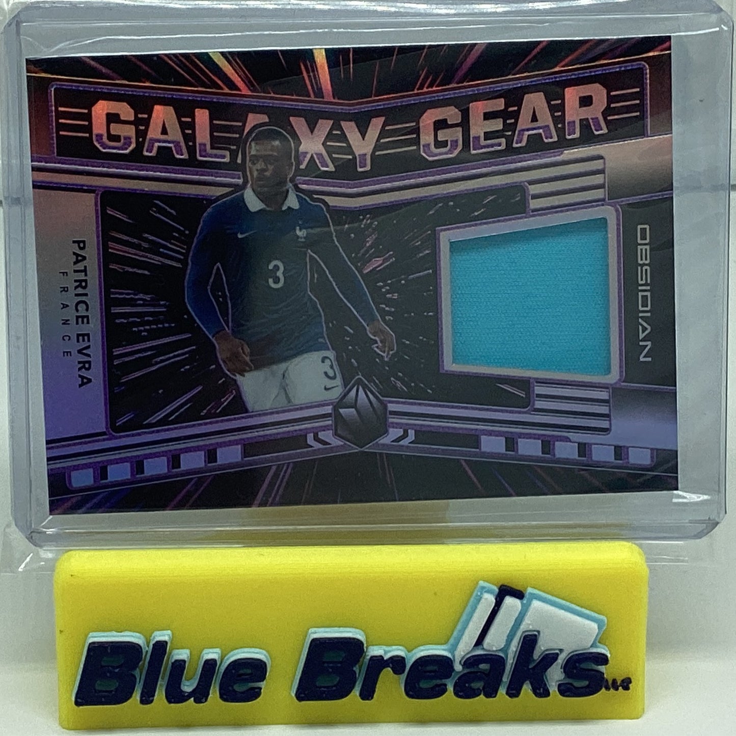 2019 Panini Obsidian Patrice Evra Galaxy Gear 15/75 #GG-PEV France