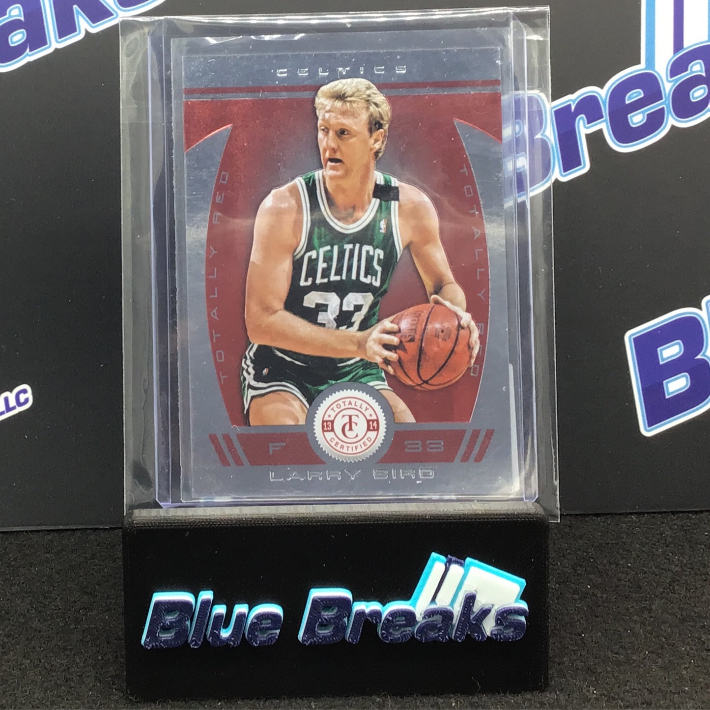 2013-14 Panini Totally Certified Red Larry Bird 27/99 #252 Celtics