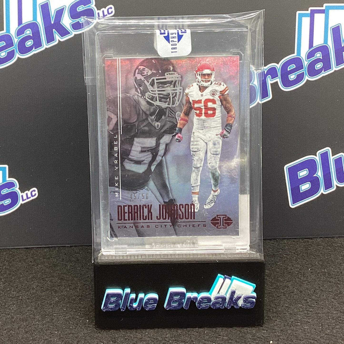 2017 Illusions Derrick Johnson Mike Vrabel 45/50 #69 Chiefs