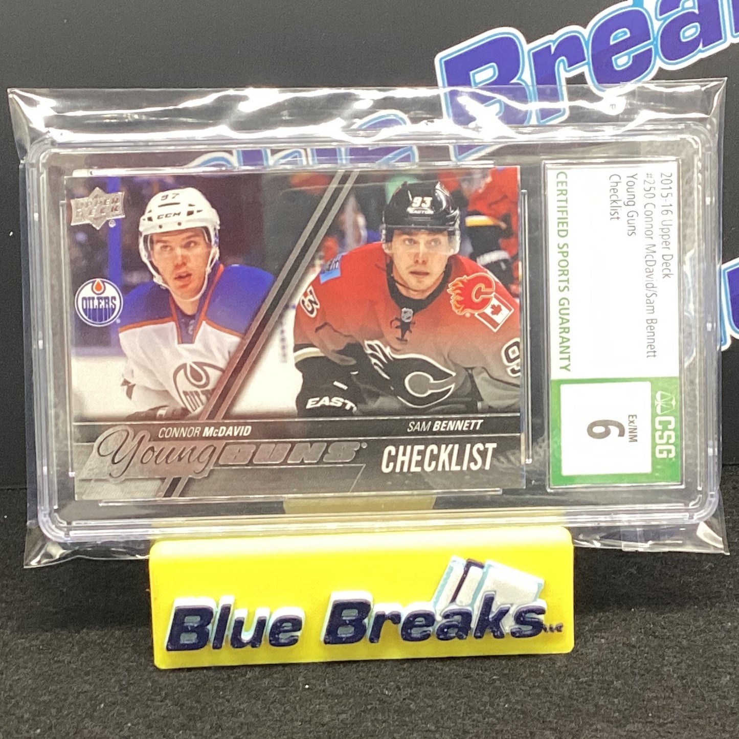 2015-16 Upper Deck - Connor McDavid / Sam Bennett CSG 6