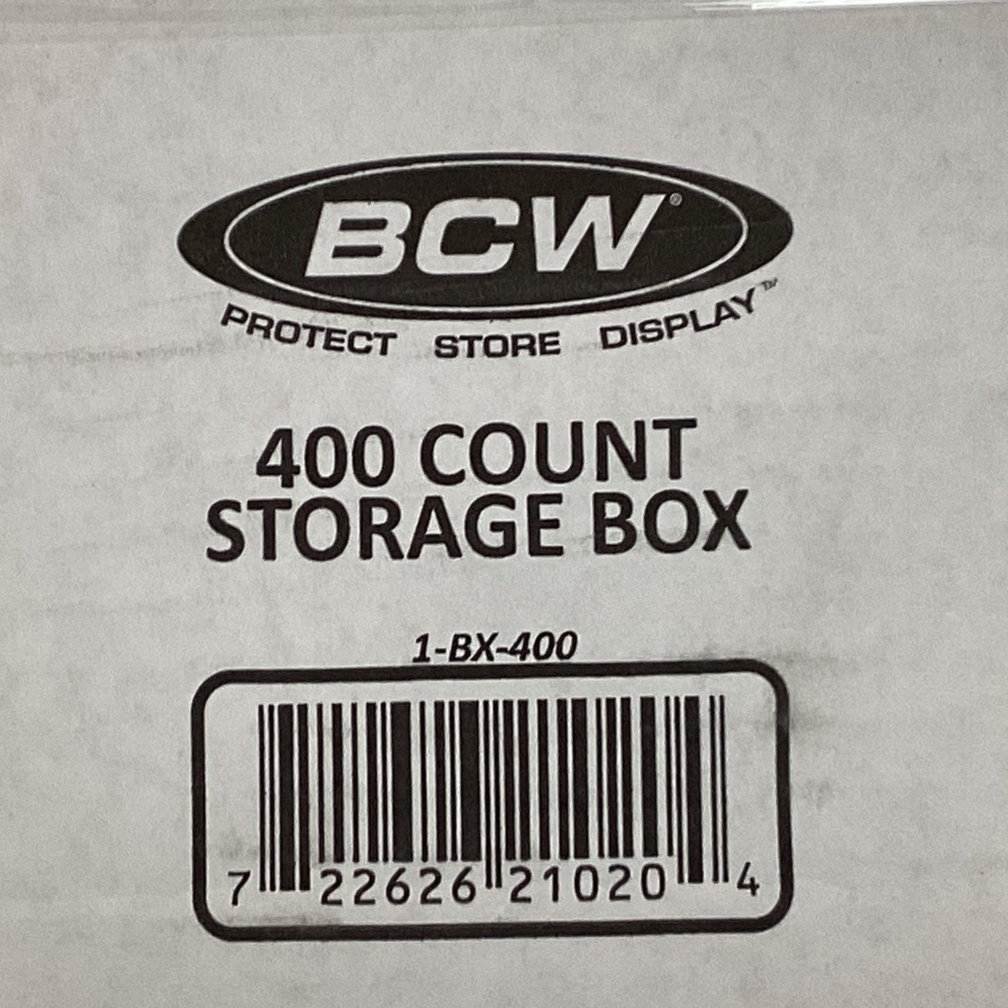 400 Count Storage Box