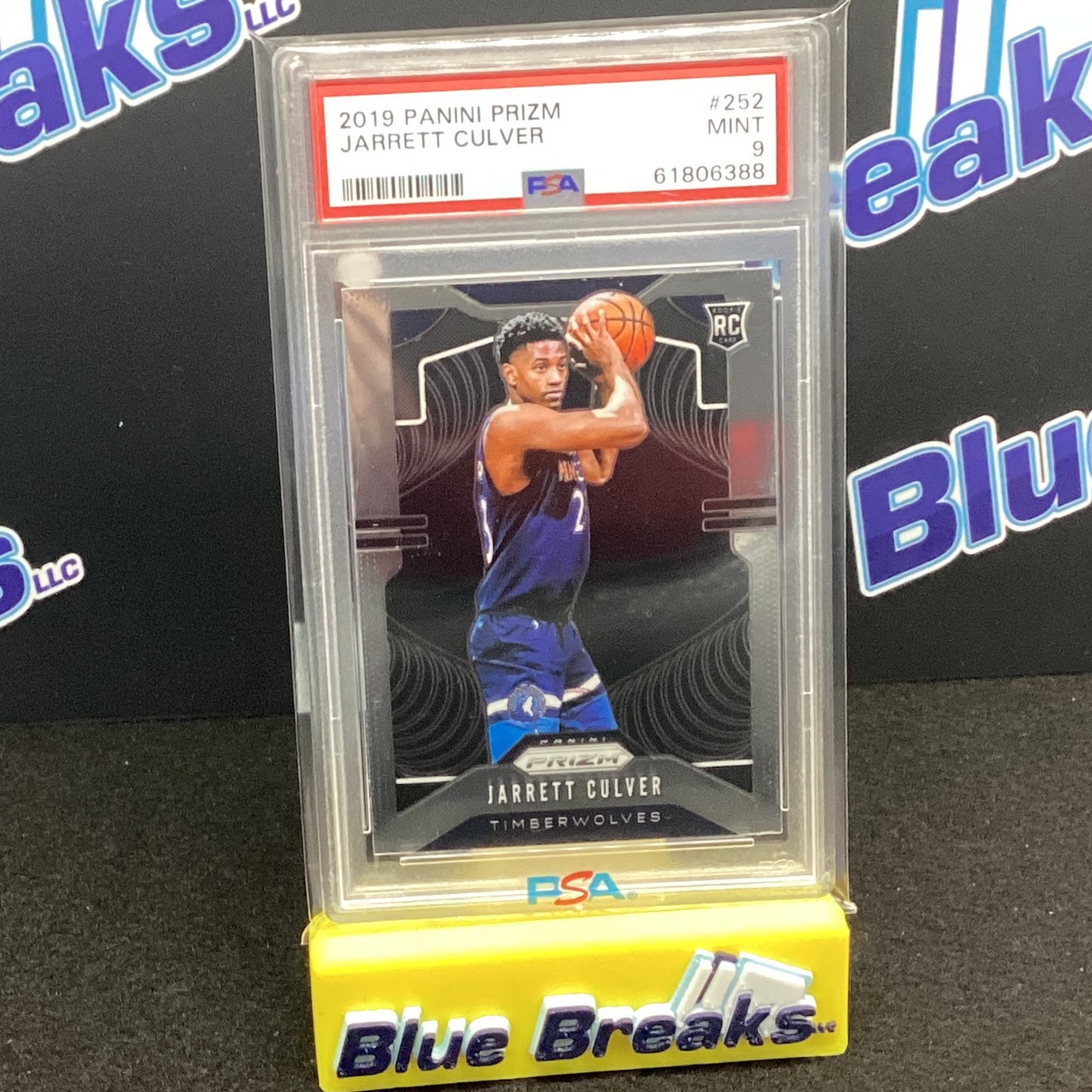 2019 Panini Prizm Jarrett Culver PSA 9