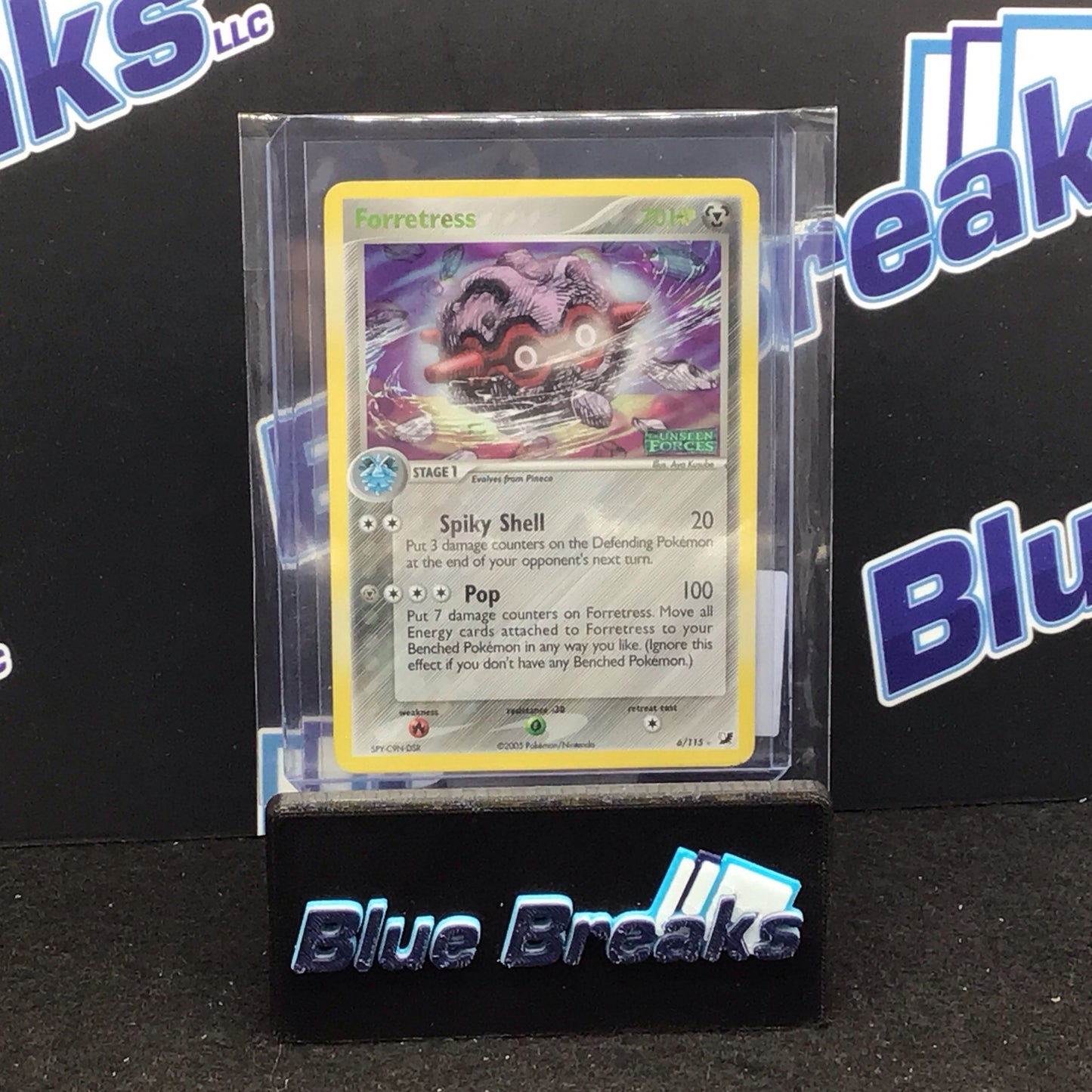 2005 Pokémon Forretress #6/115