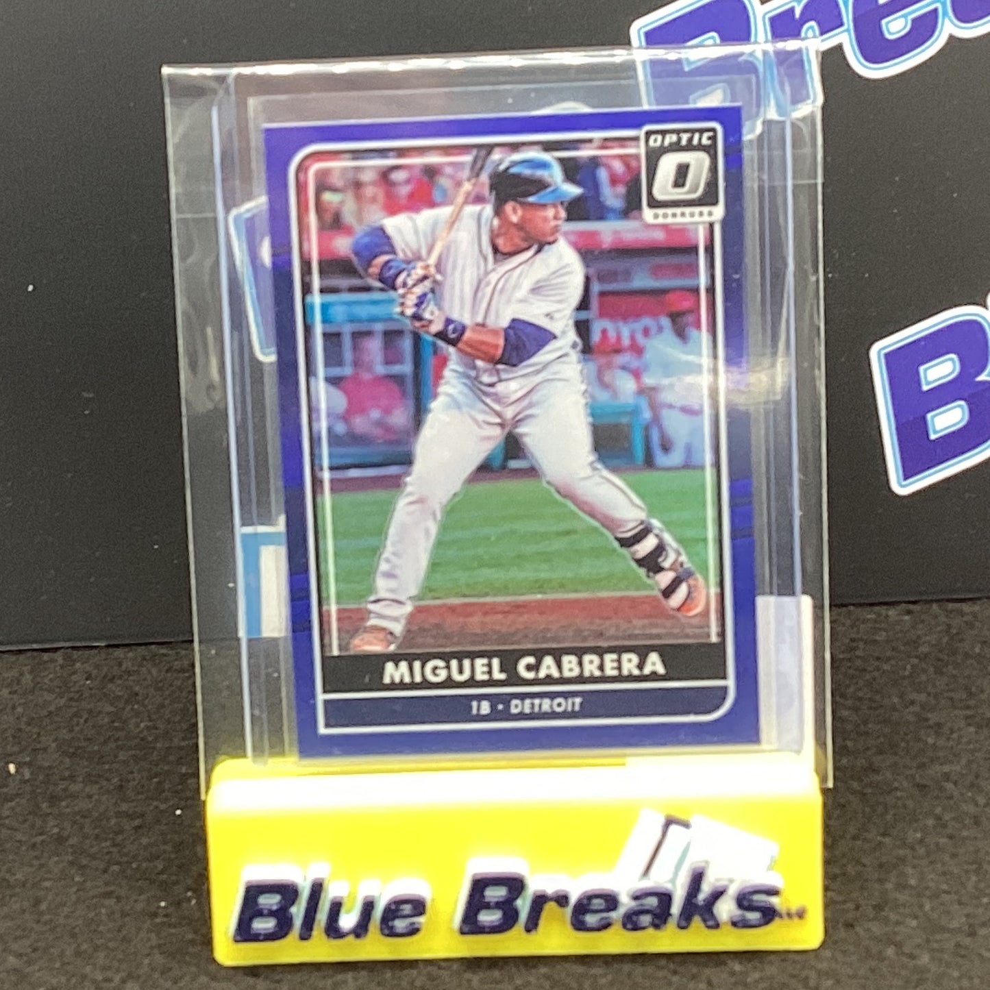 2016 Panini Donruss Optic Blue Miguel Cabrera 084/149