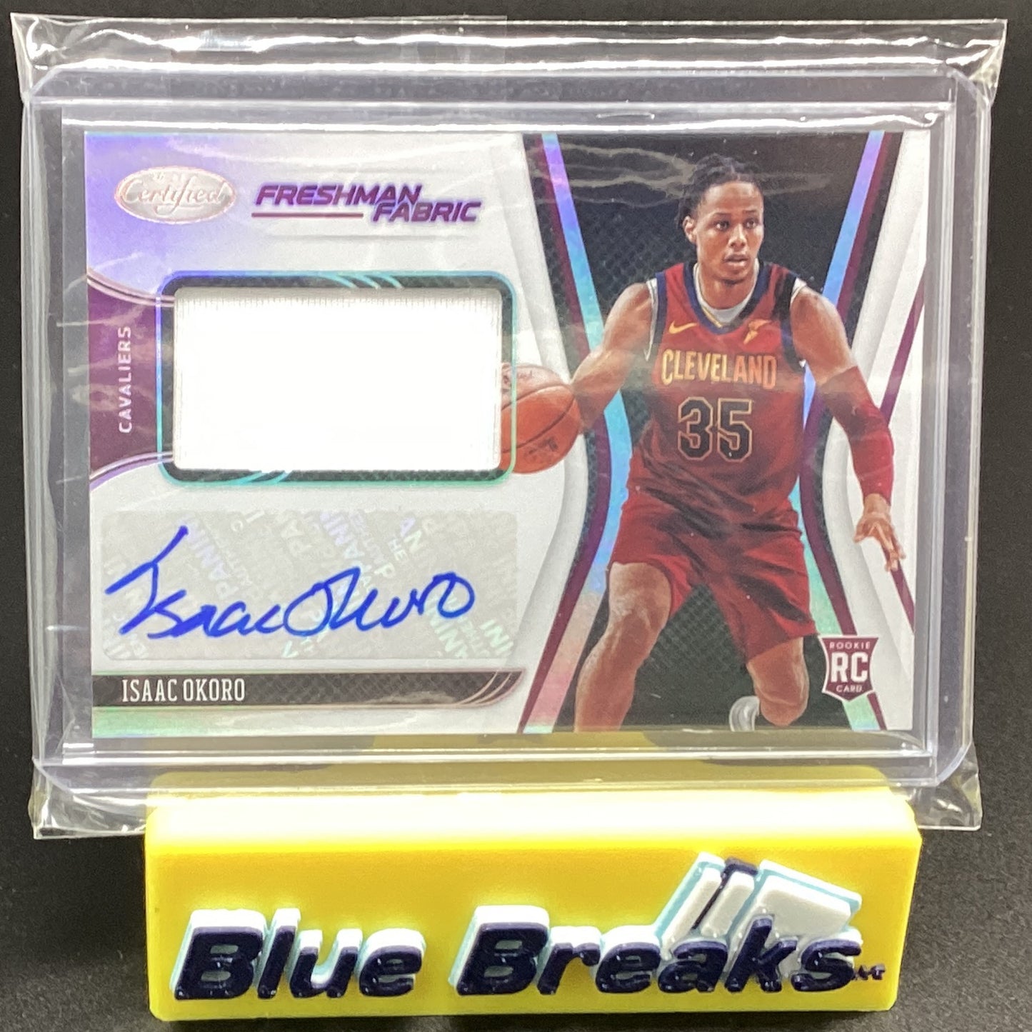 2021 Panini Certified - Isaac Okoro Freshman Auto