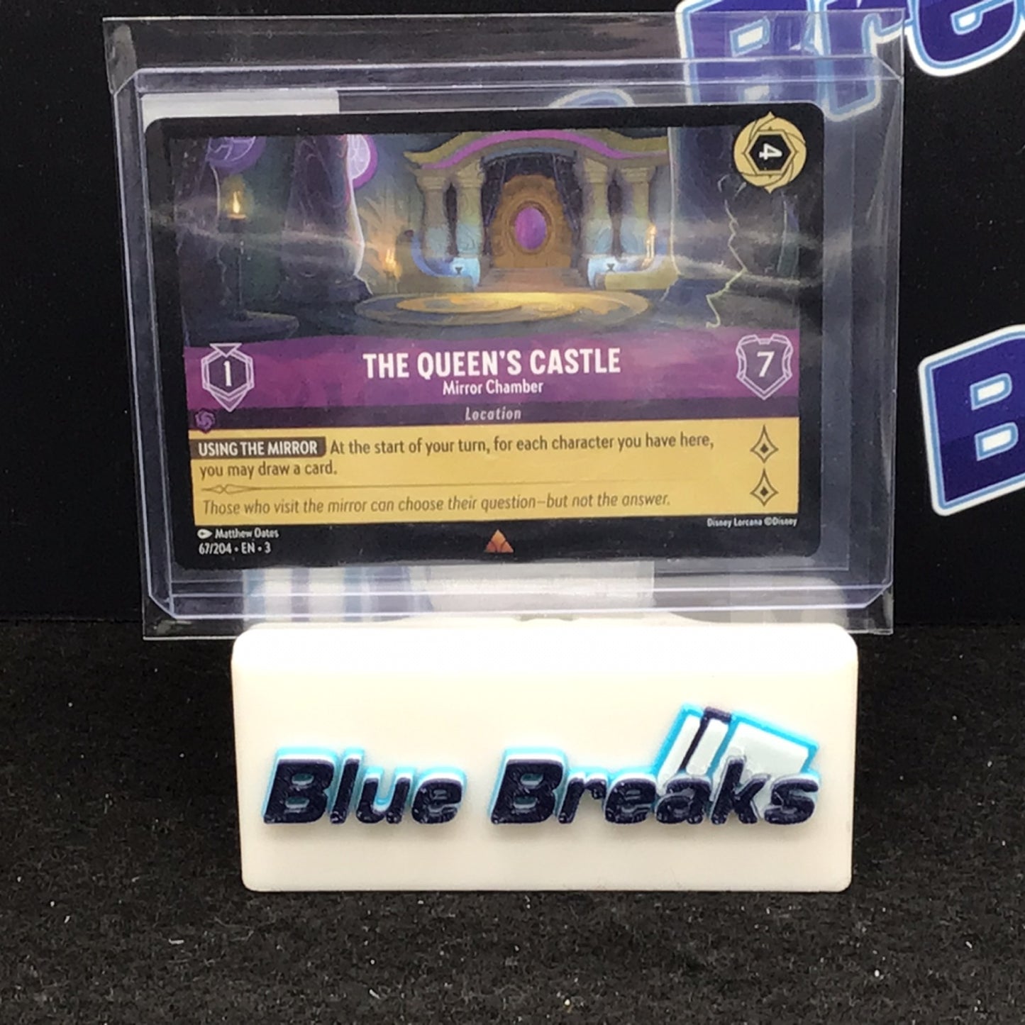 2024 Disney Lorcana Into the Inkland's The Queen's Castle Mirror Chamber 76/204