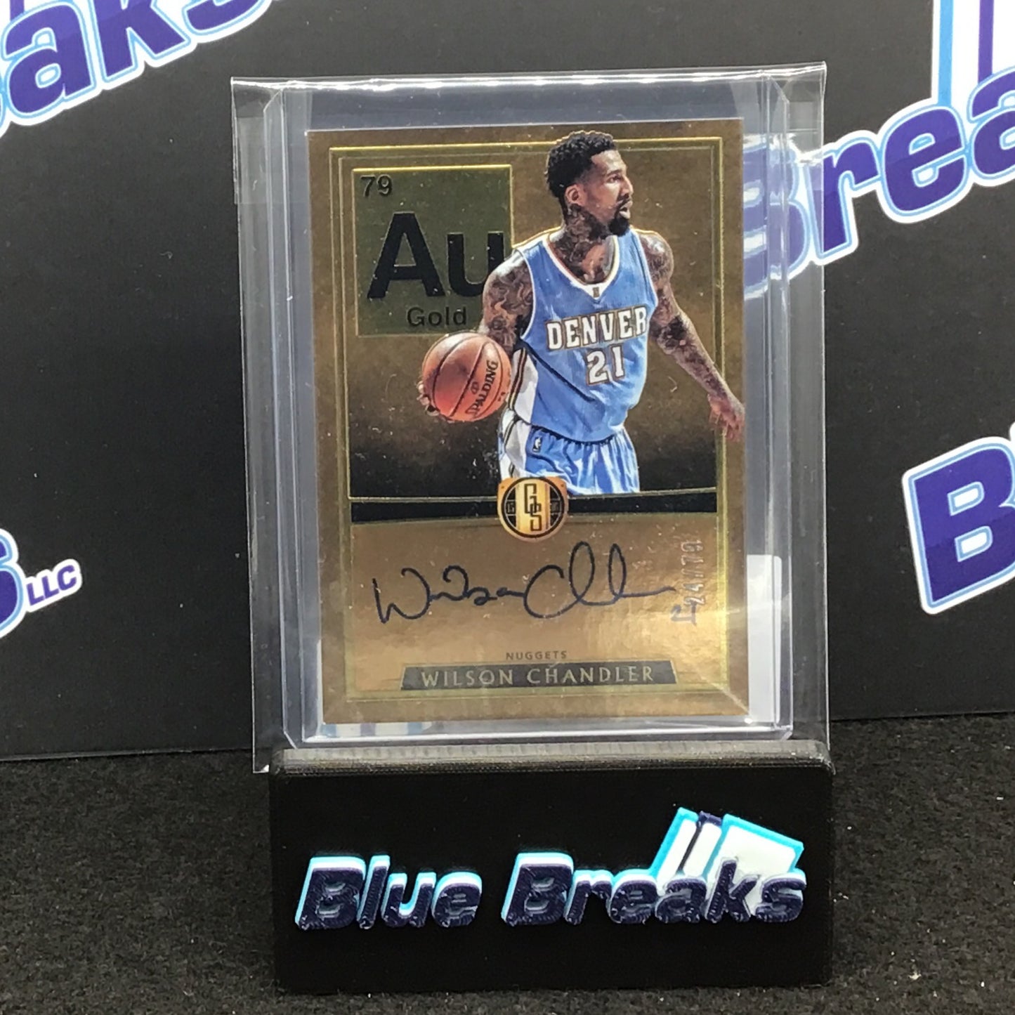 2015-16 Panini Gold Standard Wilson Chandler auto 24/79 #AU-WC Nuggets