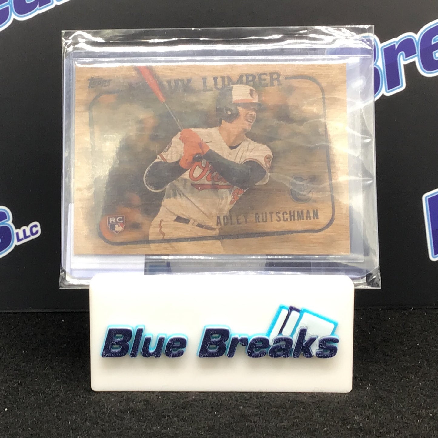 2023 Topps Series 1 Heavy Lumber Adley Rutschman RC #HL-35 Orioles