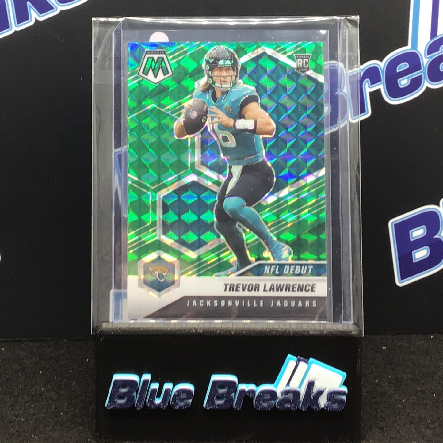 2021 Panini - Mosaic - Trevor Lawrence - Green - 241 - Jacksonville Jaguars