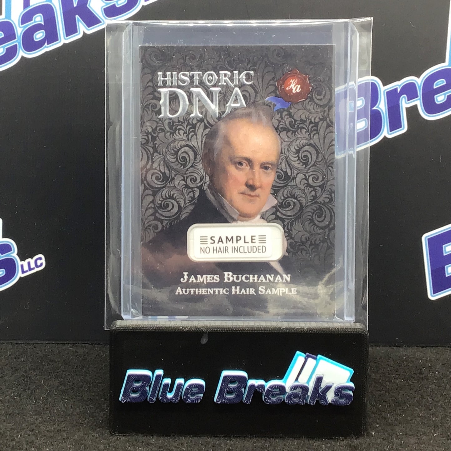 2020 Historic Autographs - POTUS 36 - James Buchanan - Sample DNA - No Hair Included