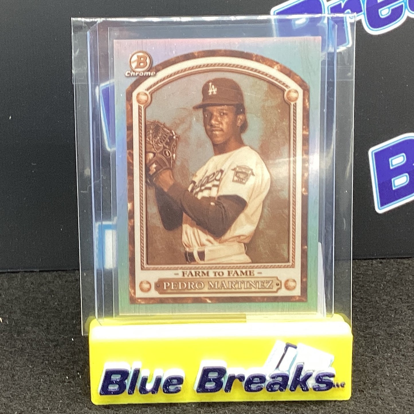 2020 Bowman Chrome Farm to Fame Pedro Martinez FTF-PM