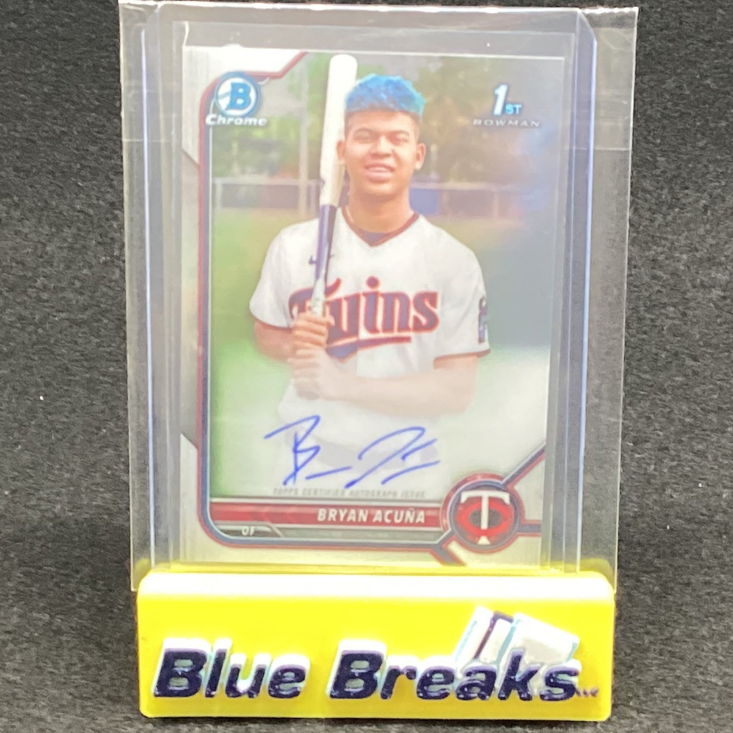 2022 Topps Bowman 1st Chrome - Bryan Acuna Auto