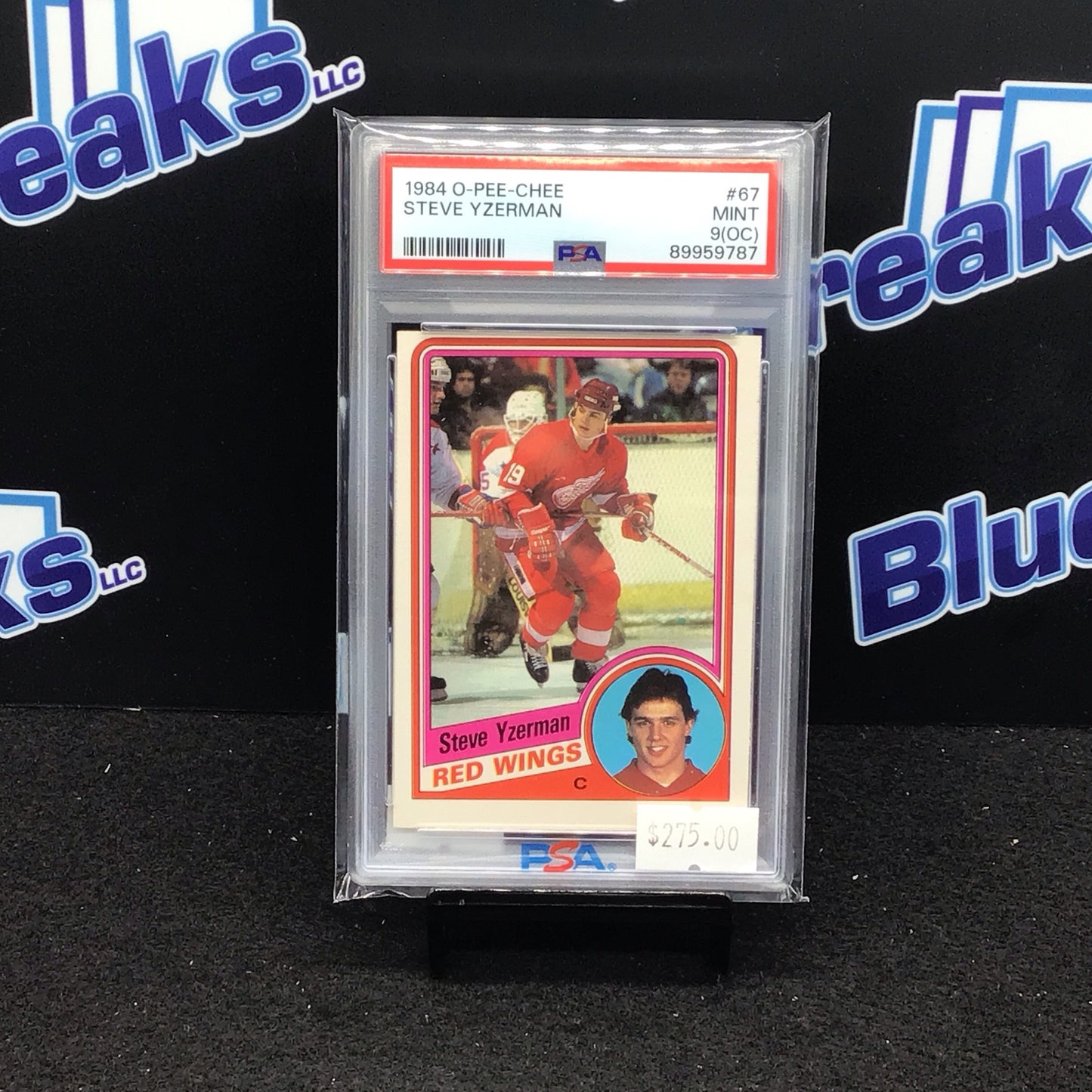 1984 O-Pee-Chee Steve Yzerman #67 PSA 9 OC Red Wings