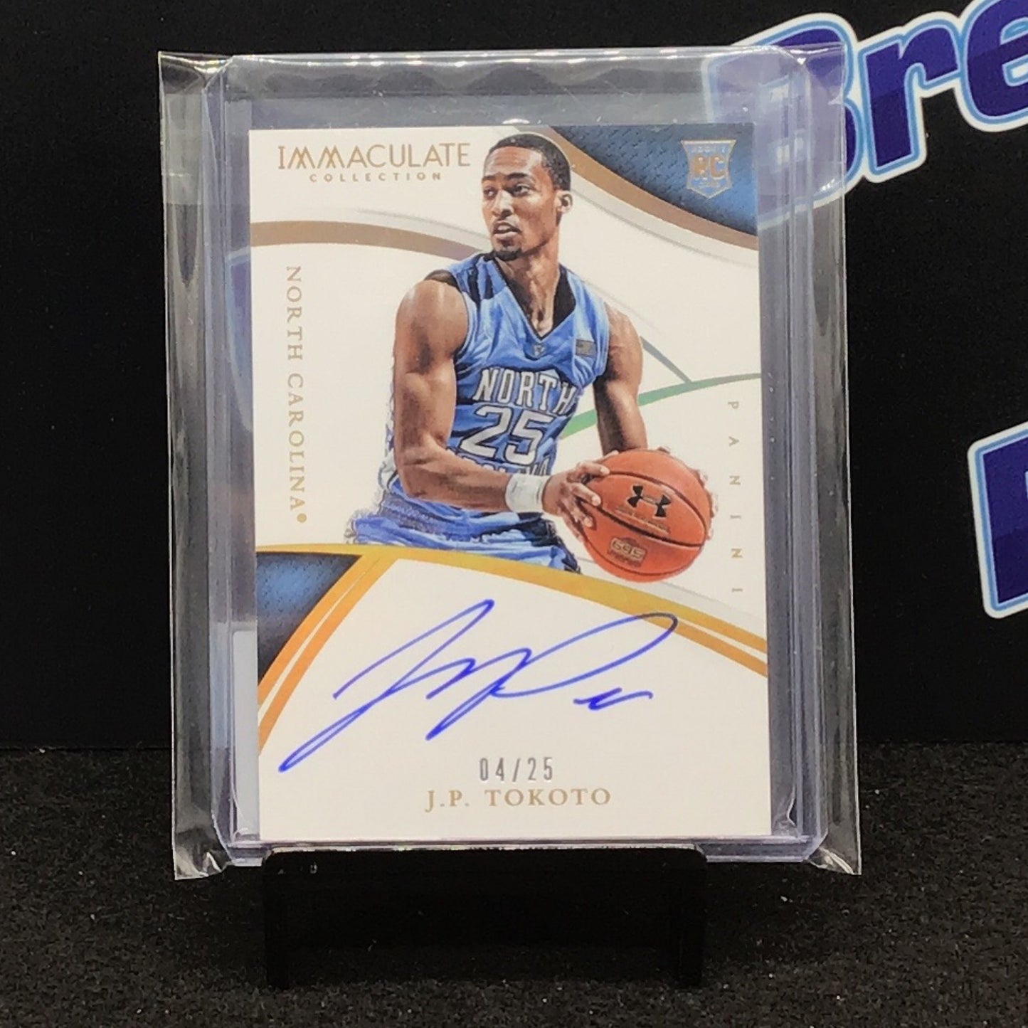 2015 Panini Immaculate Collection JP Tokoto auto 04/25 RC #370