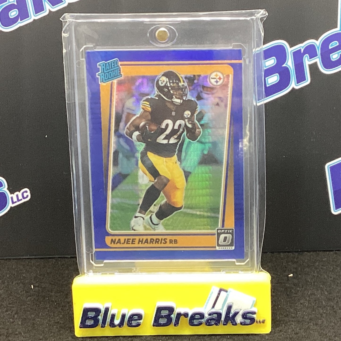 2021 Donruss Optic - Rated Rookie - Najee Harris - #213 - Pittsburgh Steelers