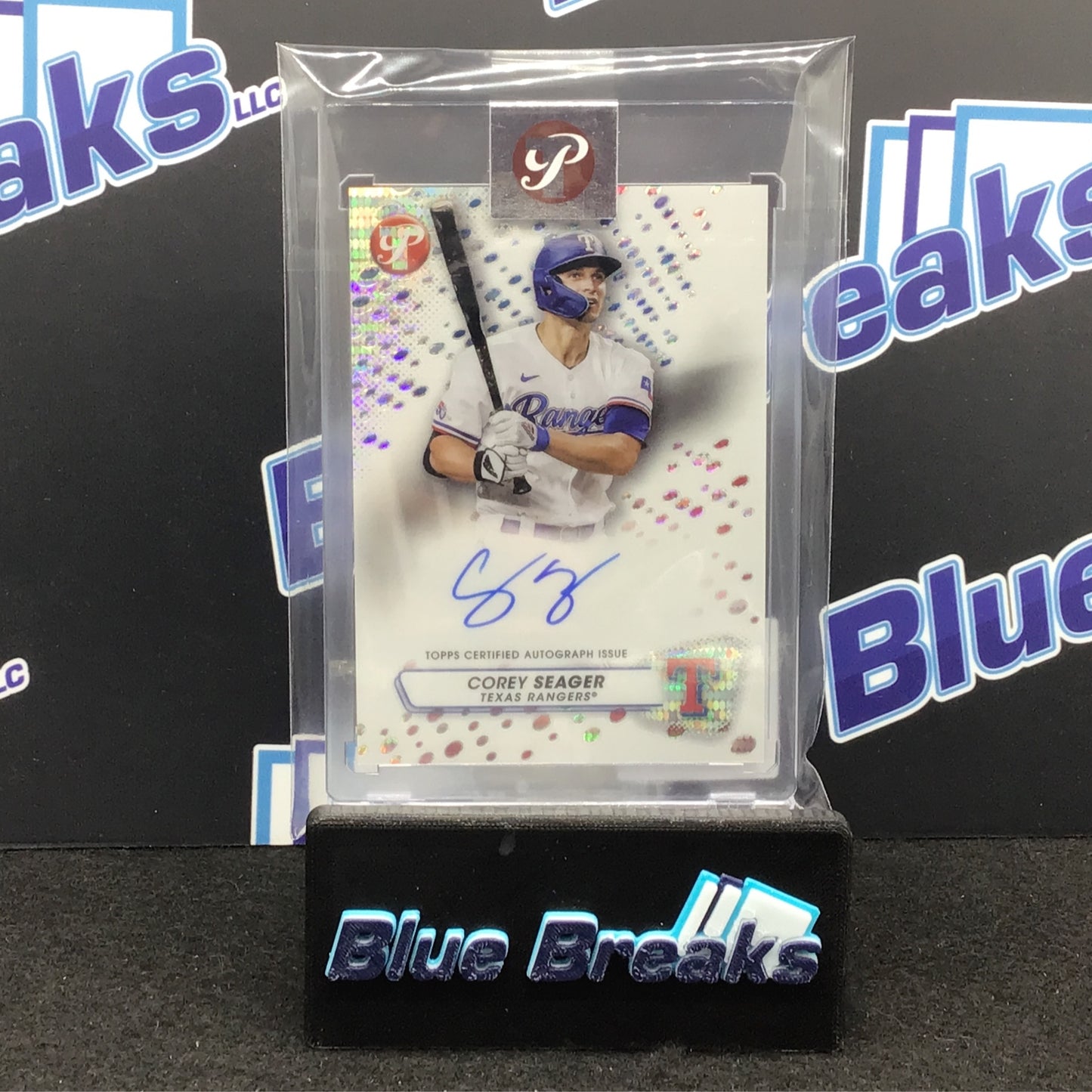 2023 Topps Pristine Cory Seager auto 56/99 #PA-CSE Rangers