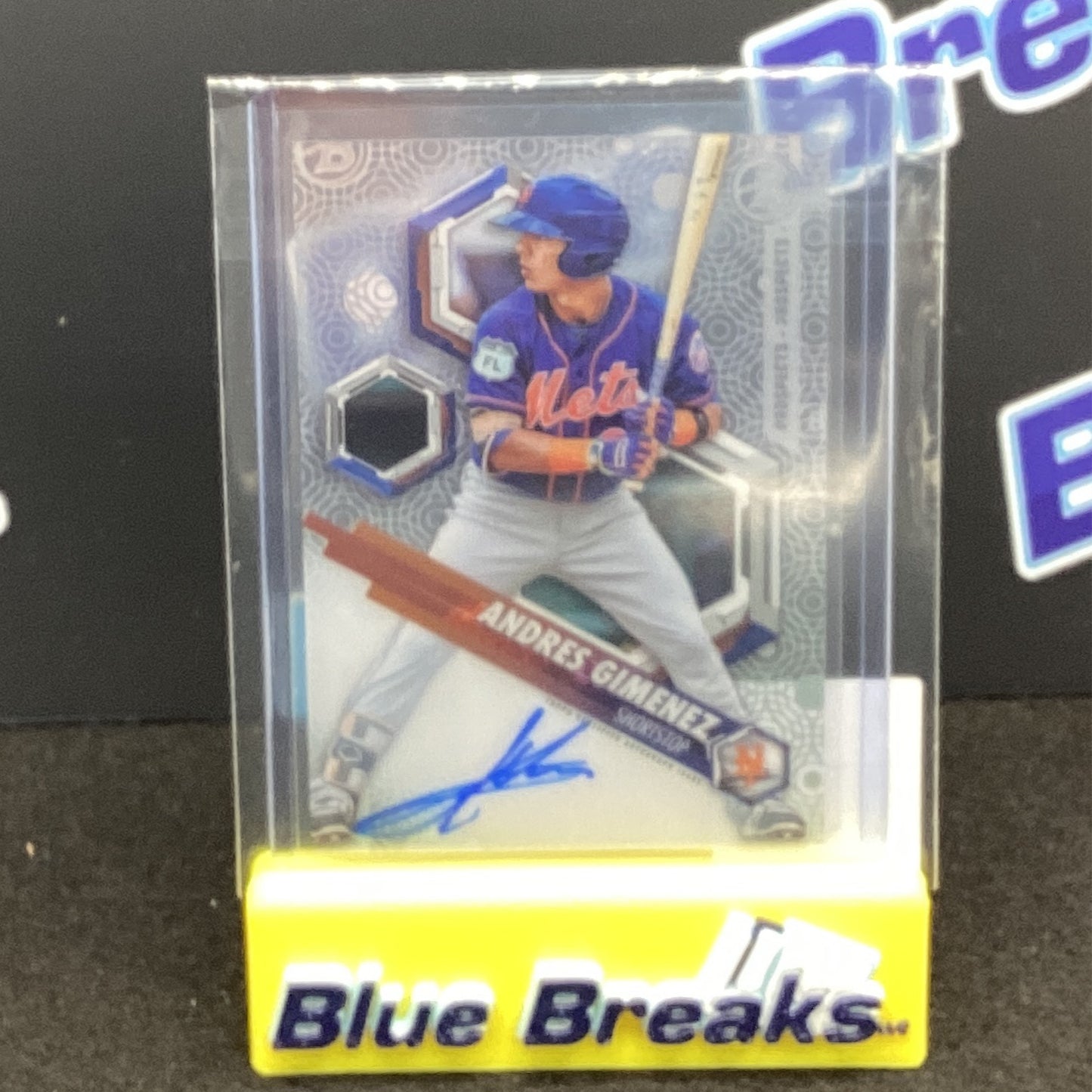 2018 Bowman Prospects Andres Gimenez auto