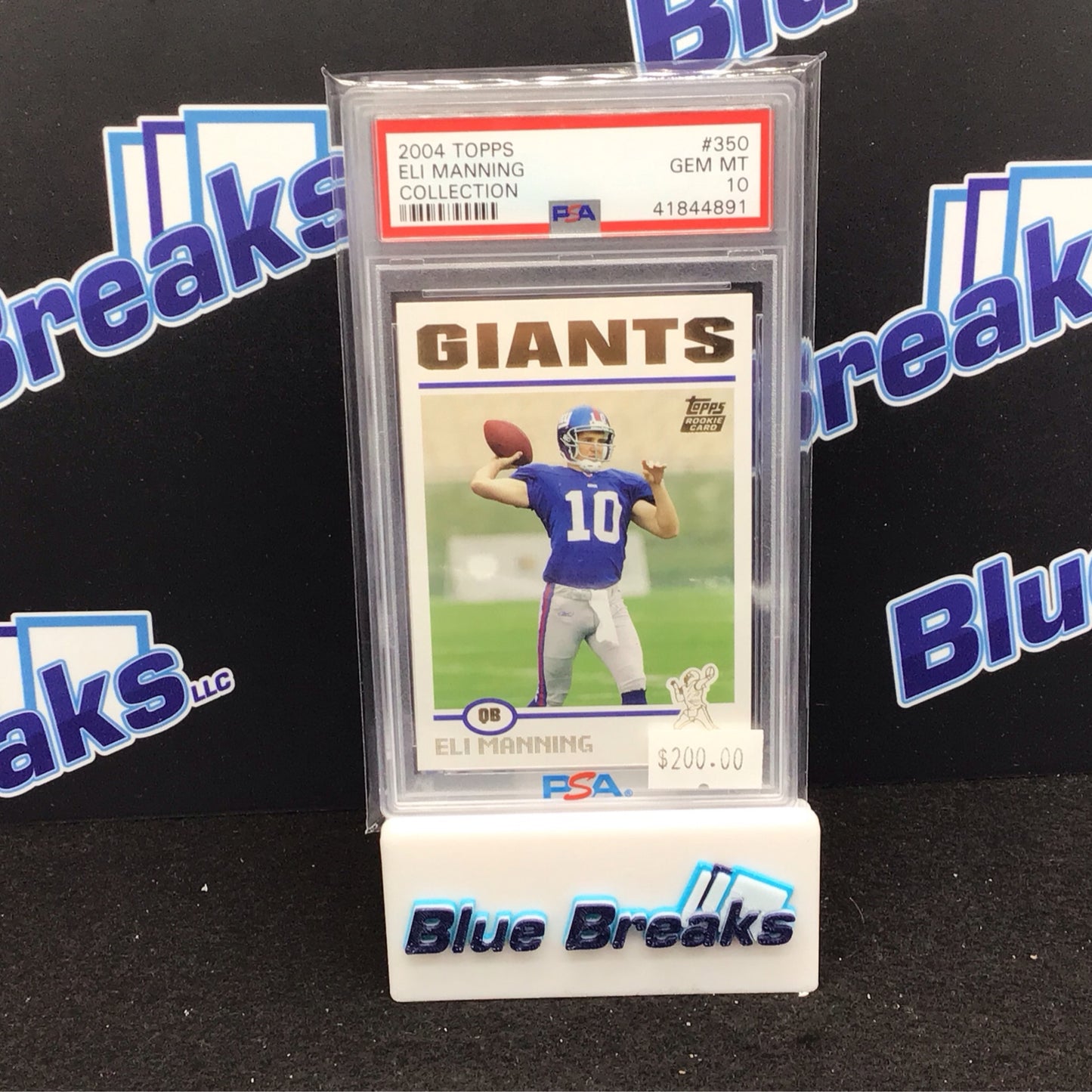 2004 Topps Collection Eli Manning RC #350 PSA 10 Giants