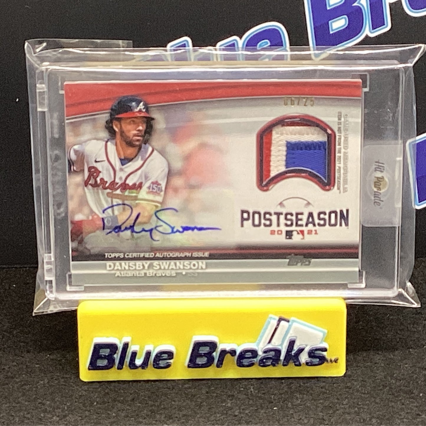 2022 Topps Series One - Dansby Swanson 6/25