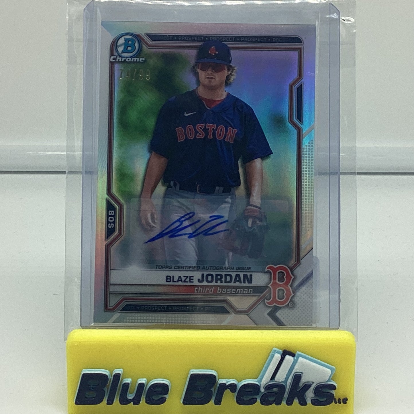 2021 Bowman Chrome - Blaze Jordan 74/99