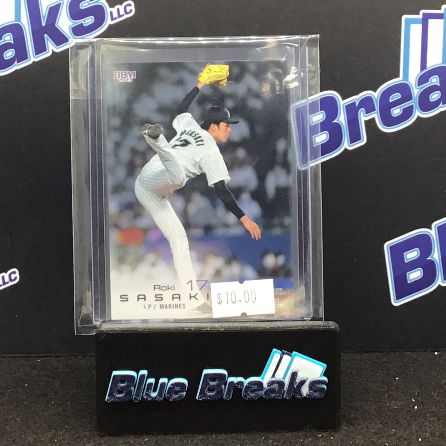 2023 BBM Baseball Magazine 1st Version Roki Sasaki #113 Marines