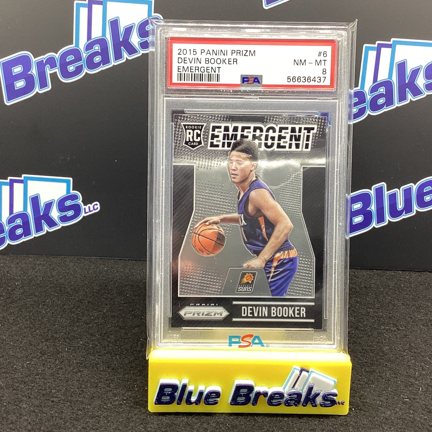 2015 Panini Prizm - Devin Booker Emergent #6 PSA 8