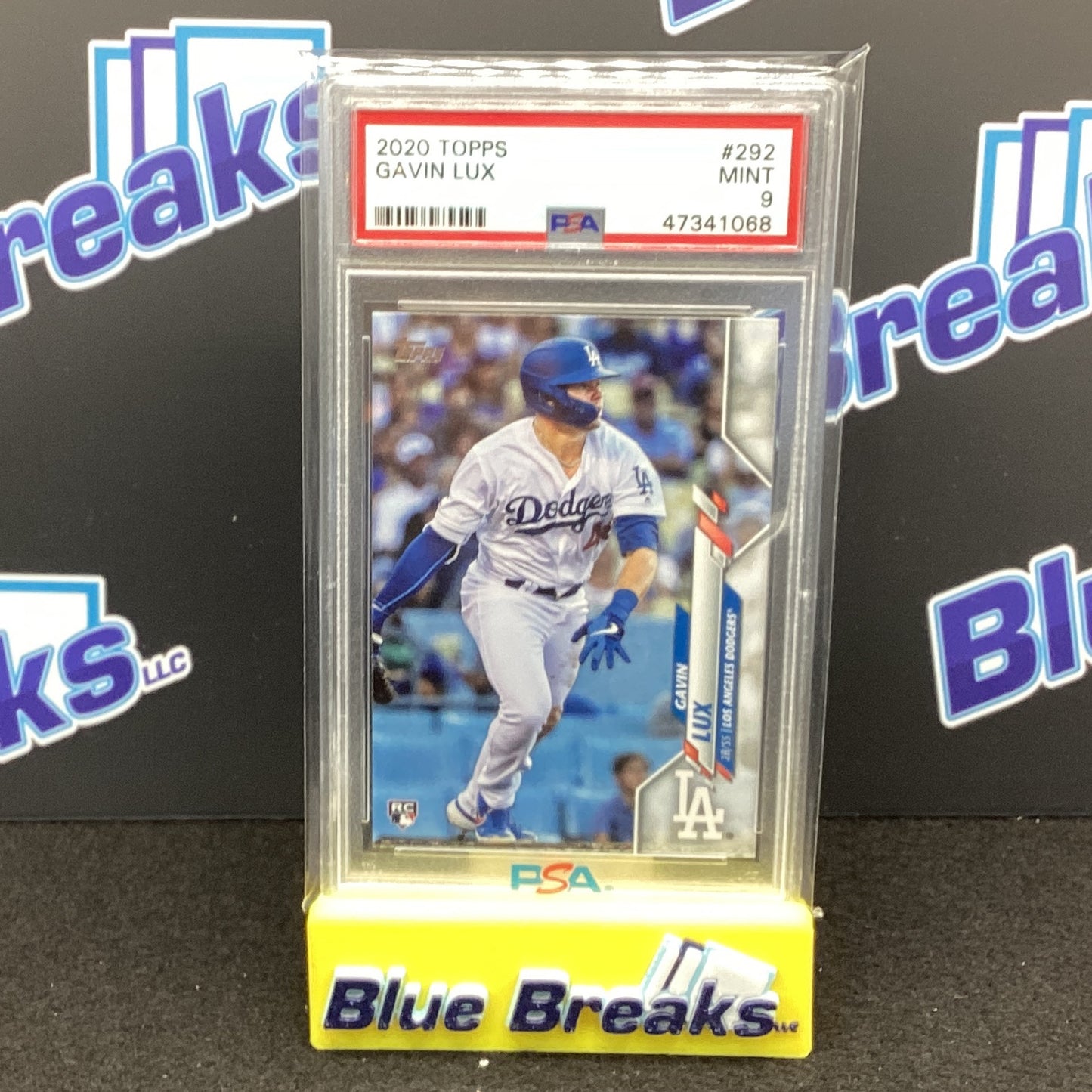 2020 Topps - Gavin Lux - #292 PSA 9